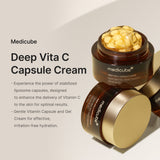 ميديكيوب كريم Deep Vita C بالكبسولات