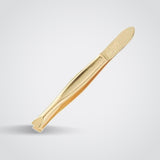 Erbe Solingen - Tweezers - Color# Gold Size 8cm - Model# 92303