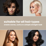REVAMP Liberate Cordless Compact hair straightener for different hair types and styles