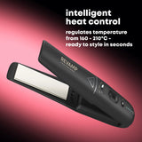 REVAMP Liberate Cordless Compact hair straightener adjustable temperature control