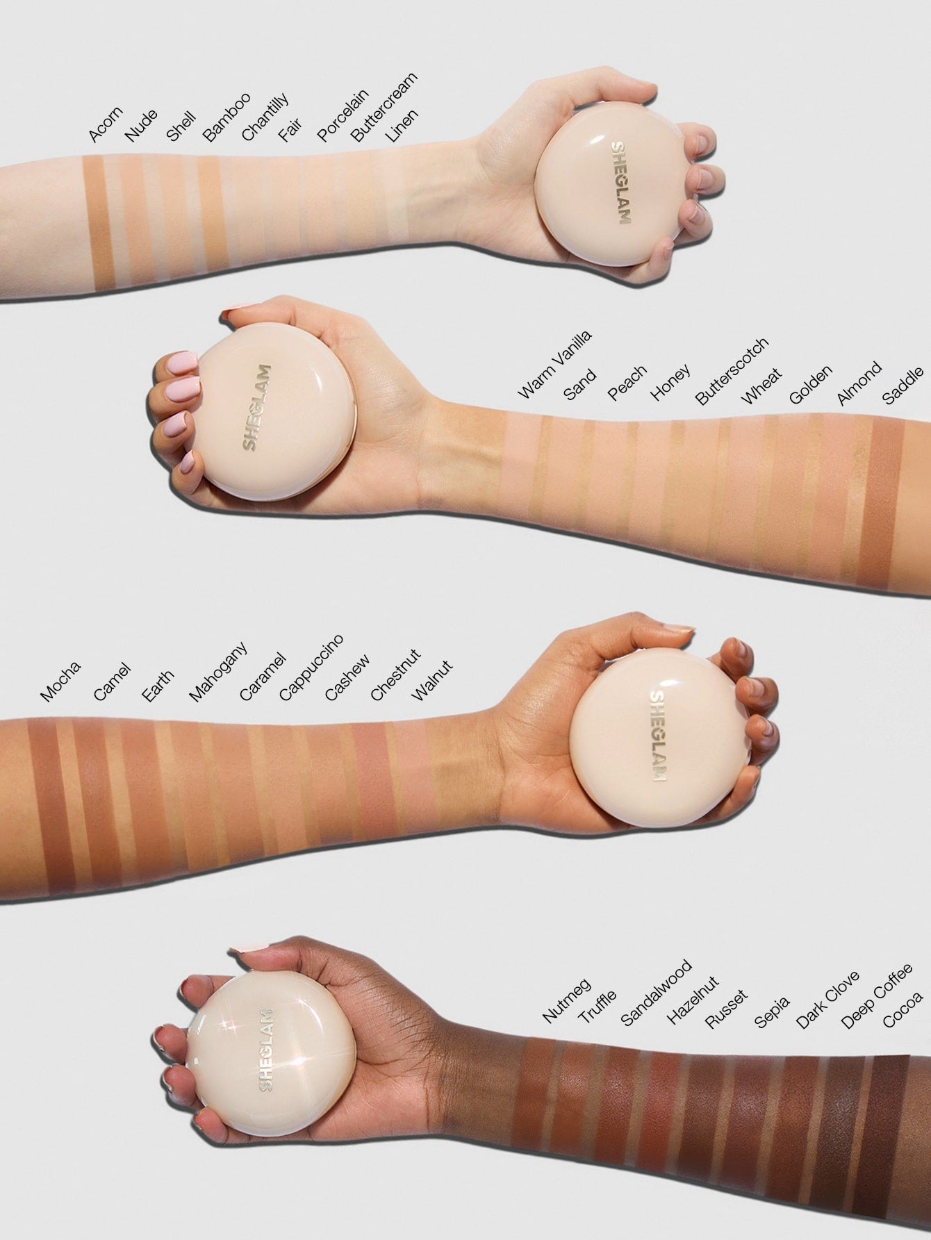 SHEGLAM - Lock & Go Long-Lasting Cushion Foundation Nude