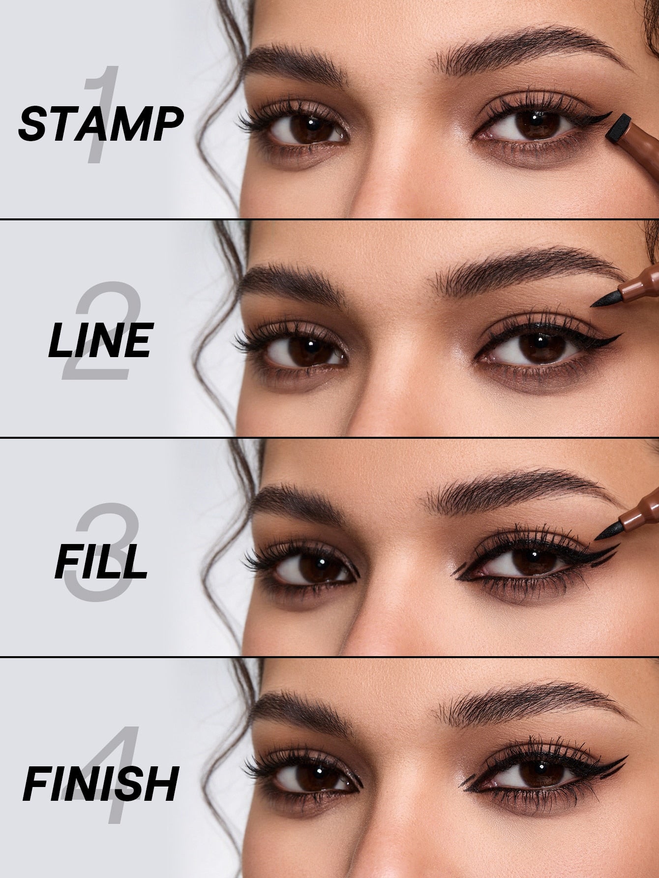 SHEGLAM - Wing It Waterproof Liner Duo-Black Black