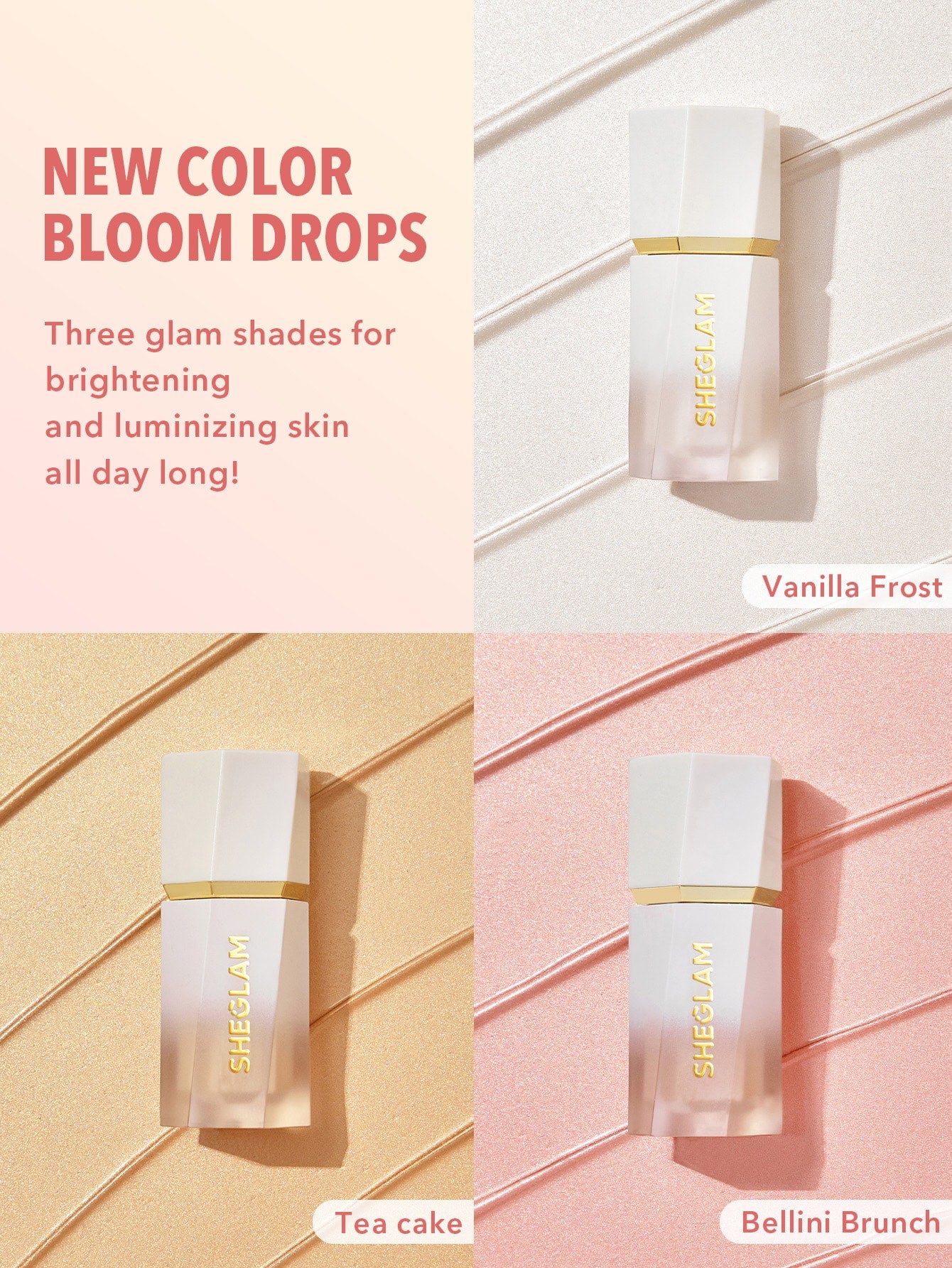 SHEGLAM - Glow Bloom Liquid Highlighter Vanilla Frost