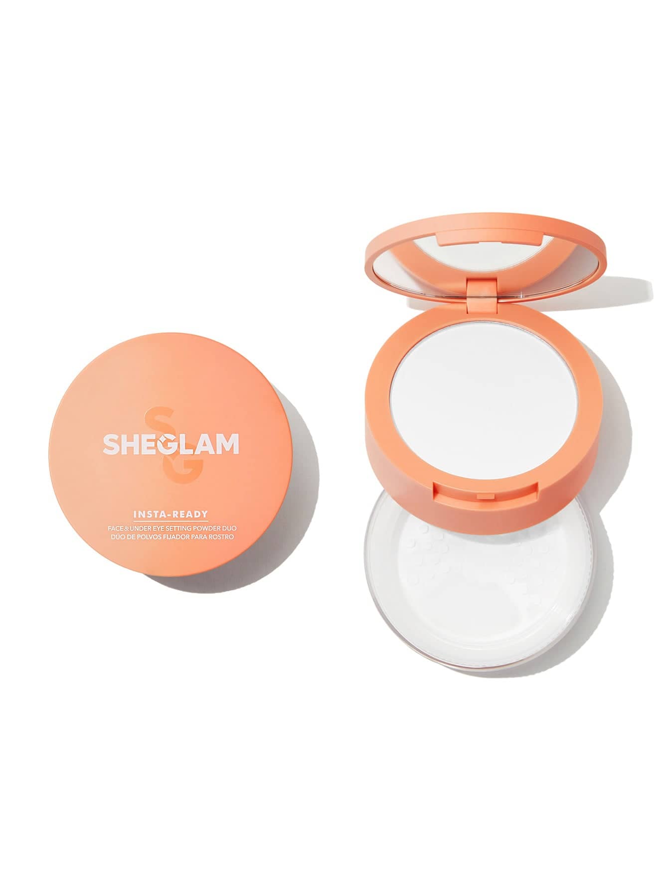 SHEGLAM - Insta-Ready Face & Under Eye Setting Powder Duo Translucent
