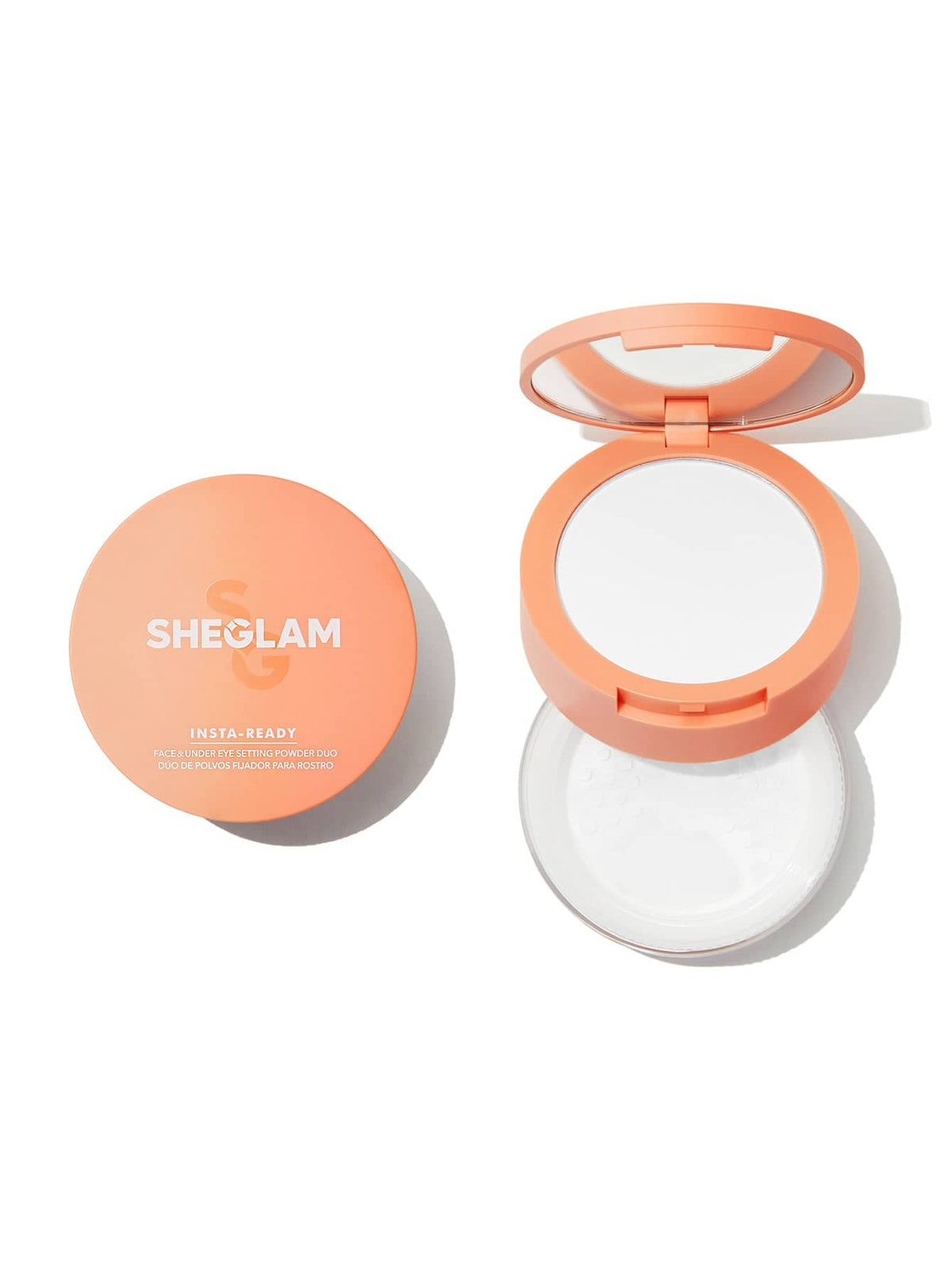 SHEGLAM - Insta-Ready Face & Under Eye Setting Powder Duo Translucent