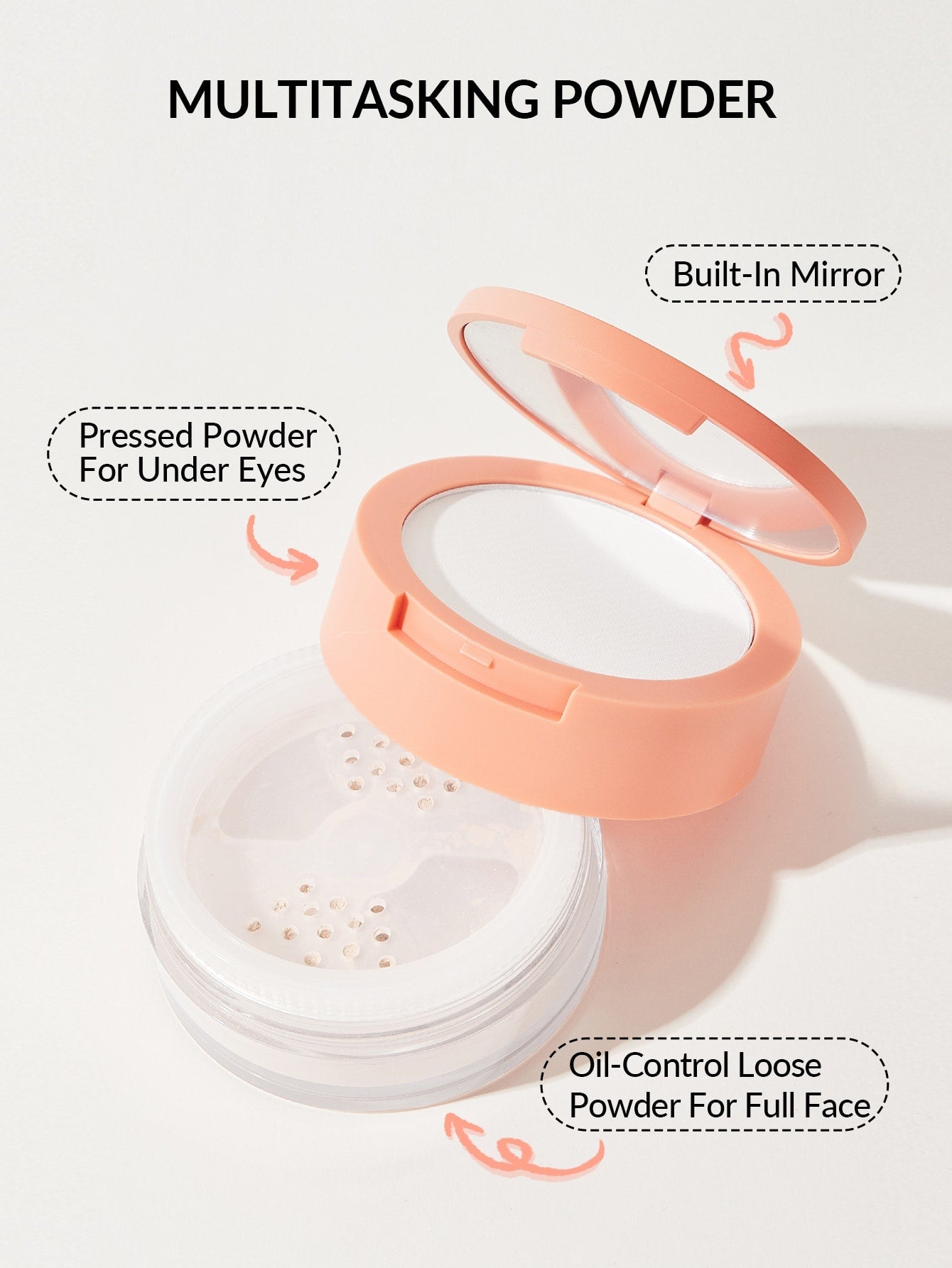 SHEGLAM - Insta-Ready Face & Under Eye Setting Powder Duo Translucent