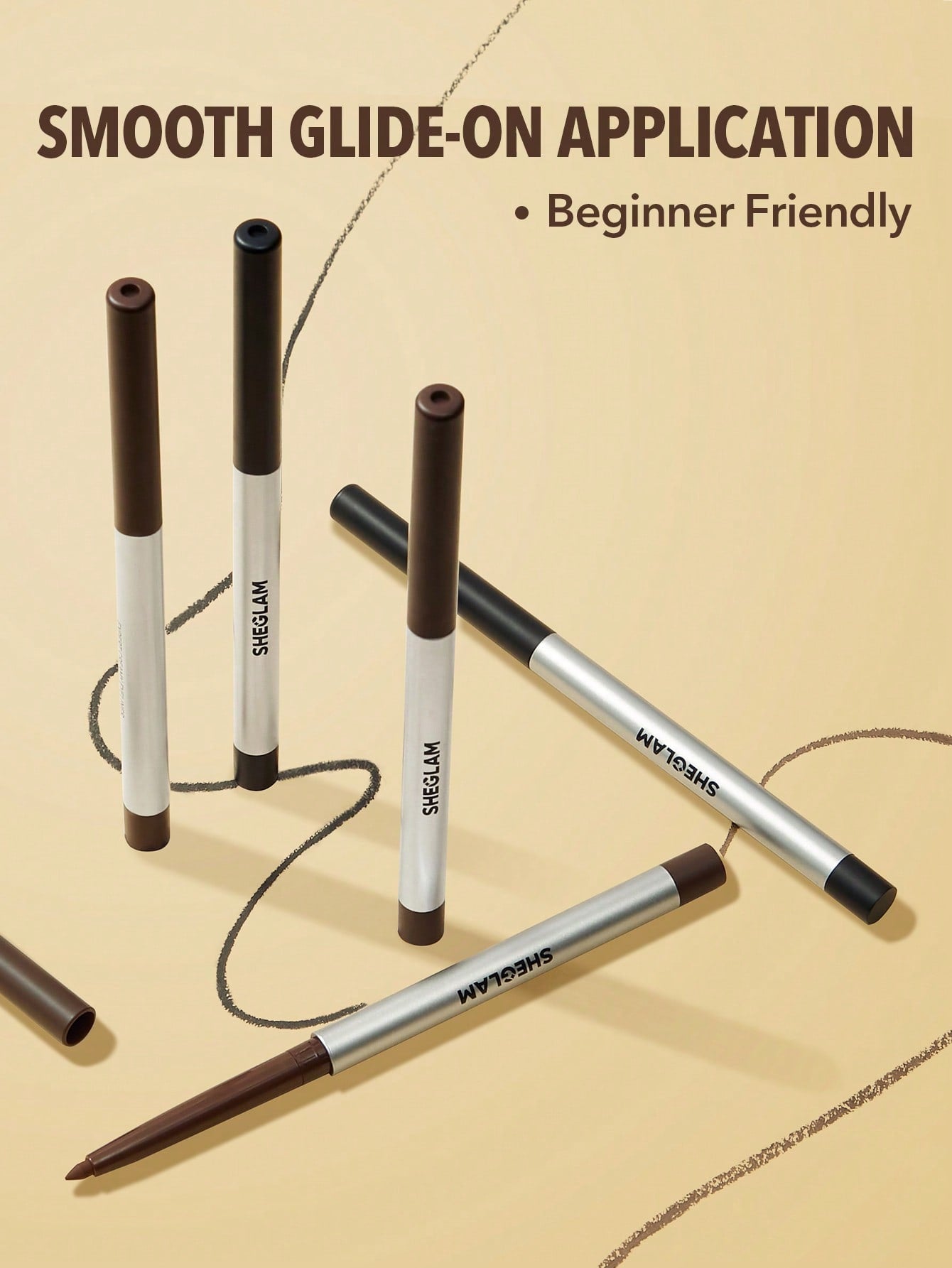 SHEGLAM - On-Line Creamy Eyeliner 01 Black