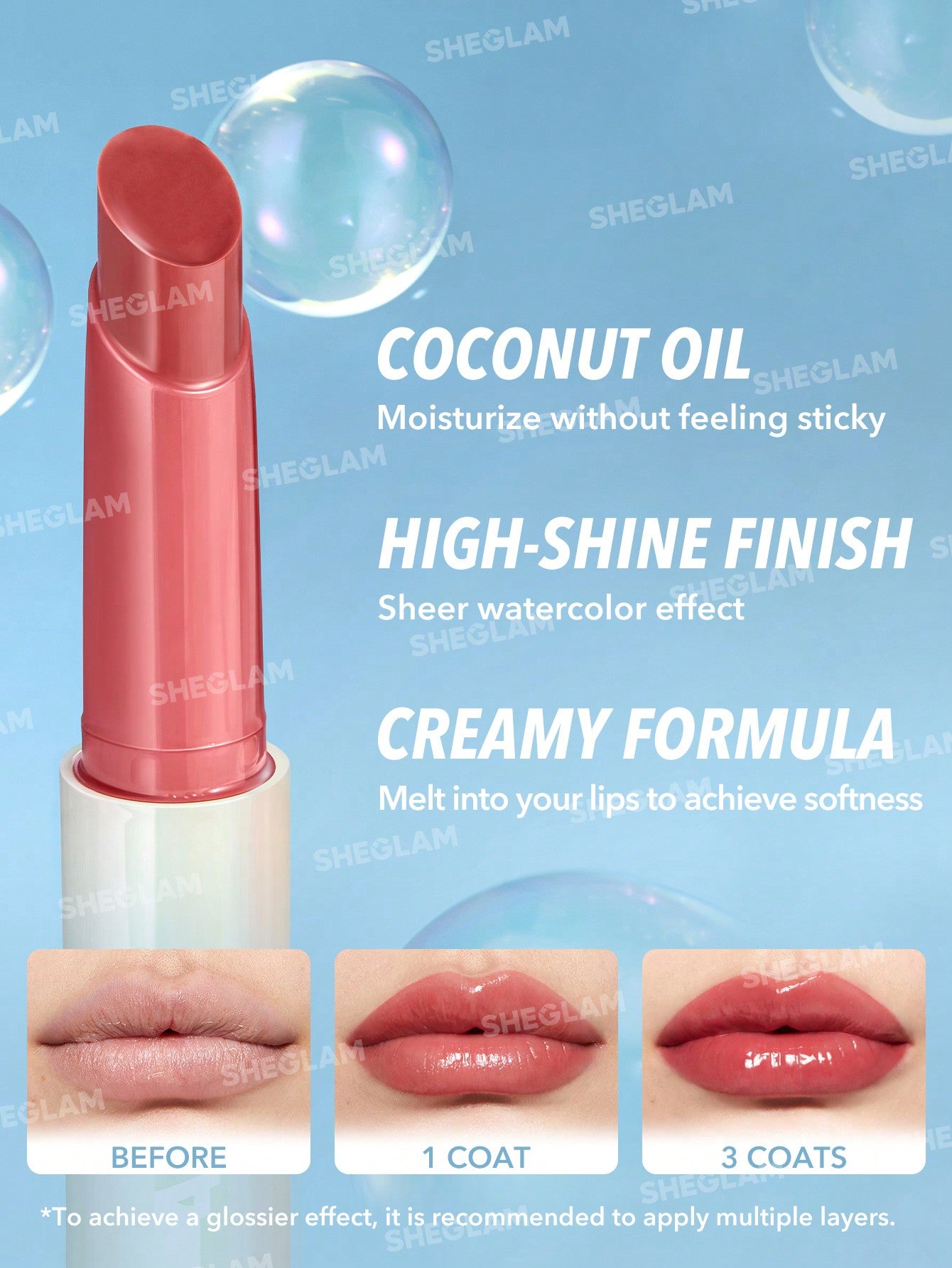 SHEGLAM - Pout-Perfect Shine Lip Plumper First Crush
