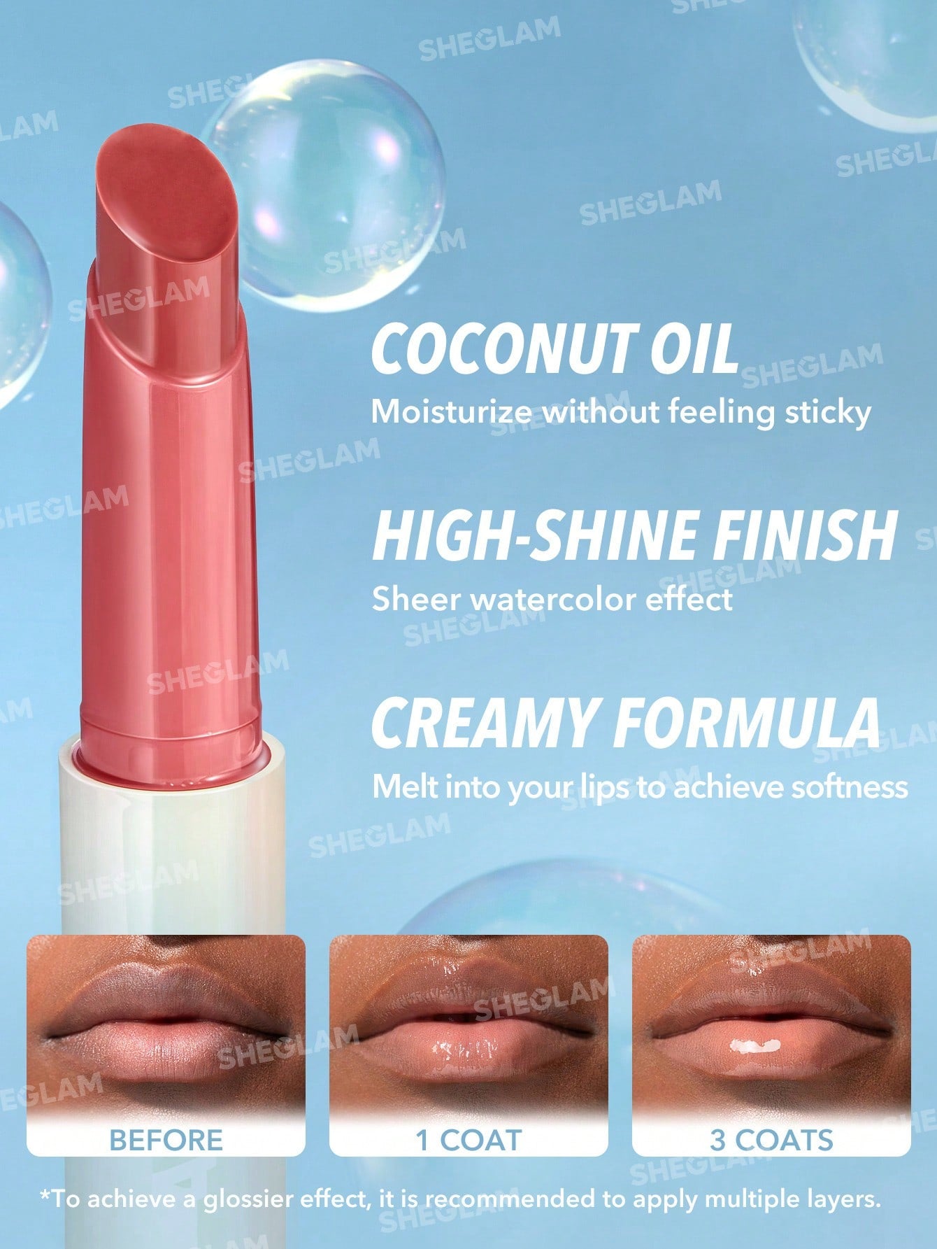 SHEGLAM - Pout-Perfect Shine Lip Plumper Mahogany Magic