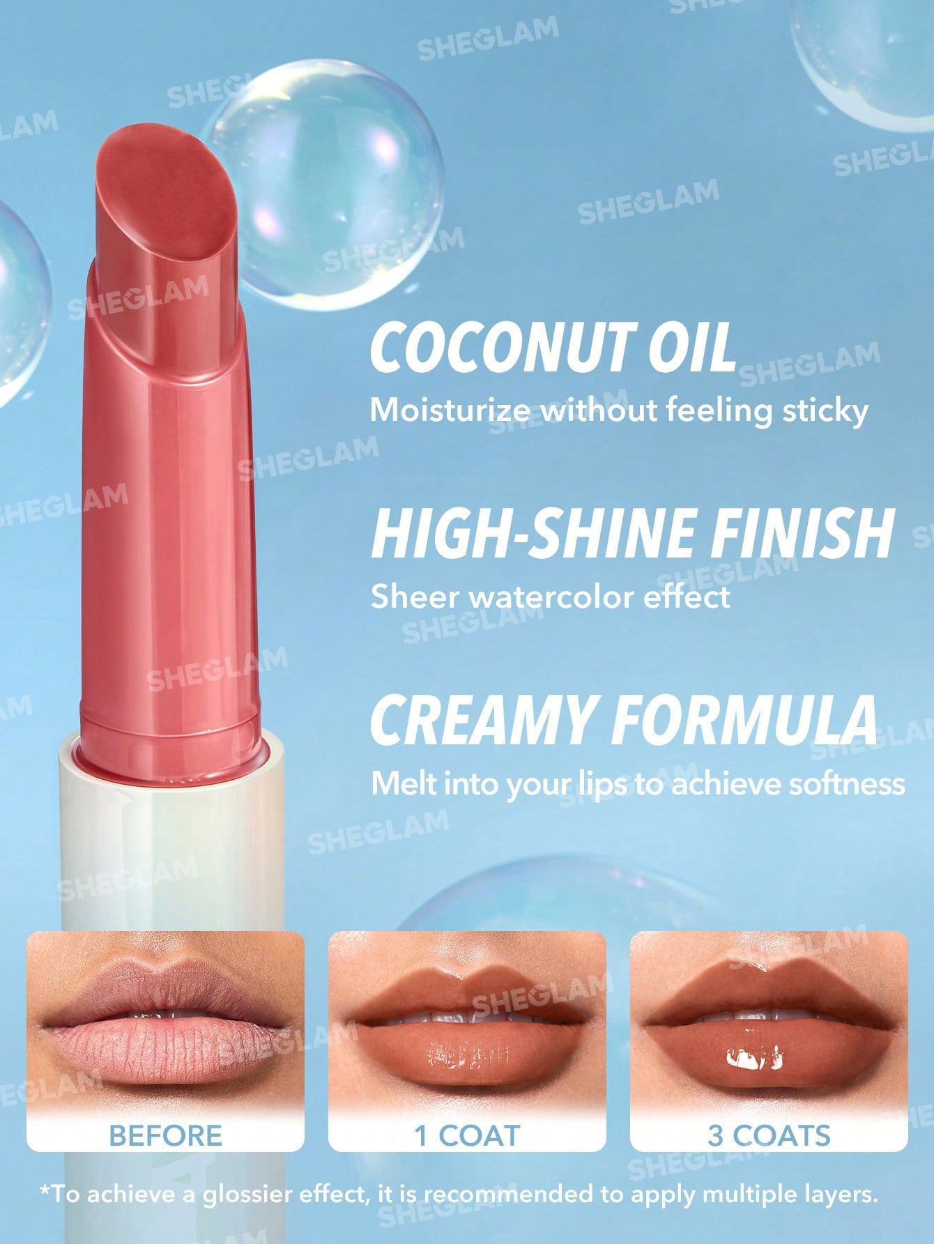 SHEGLAM - Pout-Perfect Shine Lip Plumper Sepia Kiss
