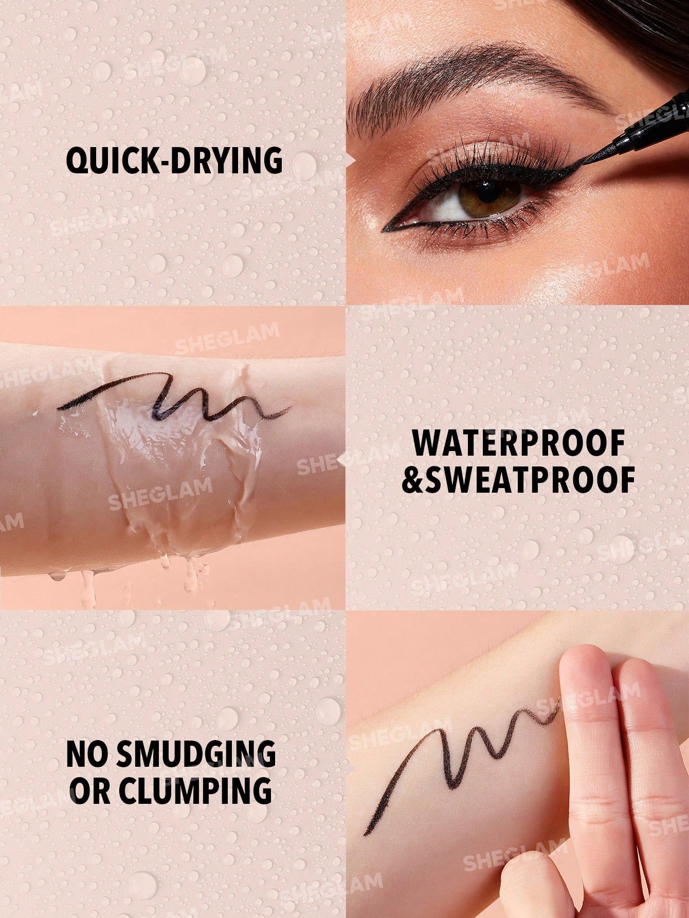 SHEGLAM - Uninterrupted Waterproof Liquid Eyeliner Uninterrupted