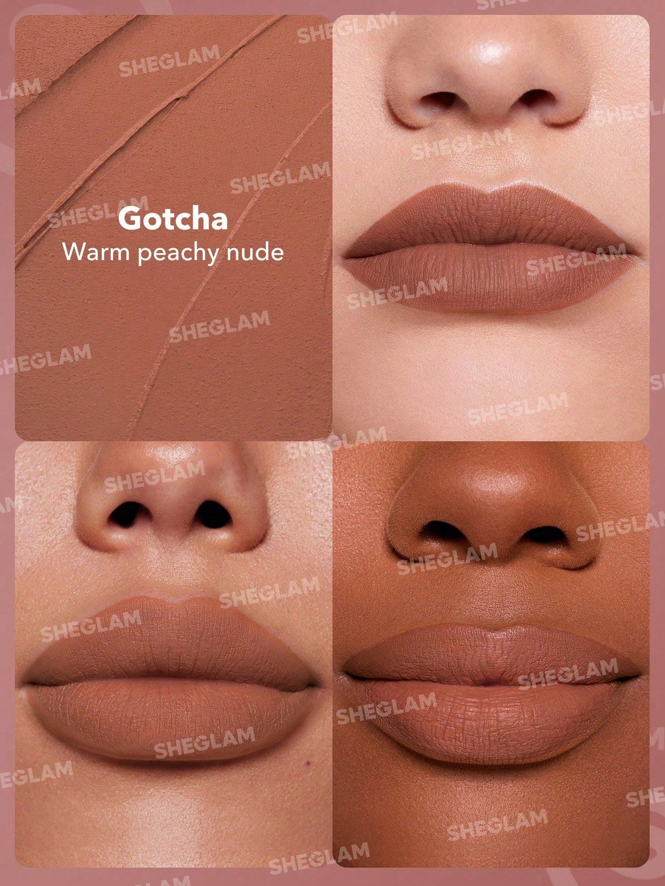 SHEGLAM - Sheglam - Dynamatte Boom Matte Lipstick Gotcha Gotcha