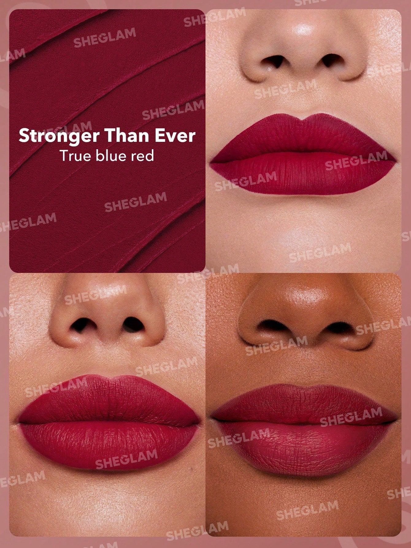 SHEGLAM - Sheglam - Dynamatte Boom Matte Lipstick Stronger Than Ever Stronger Than Ever