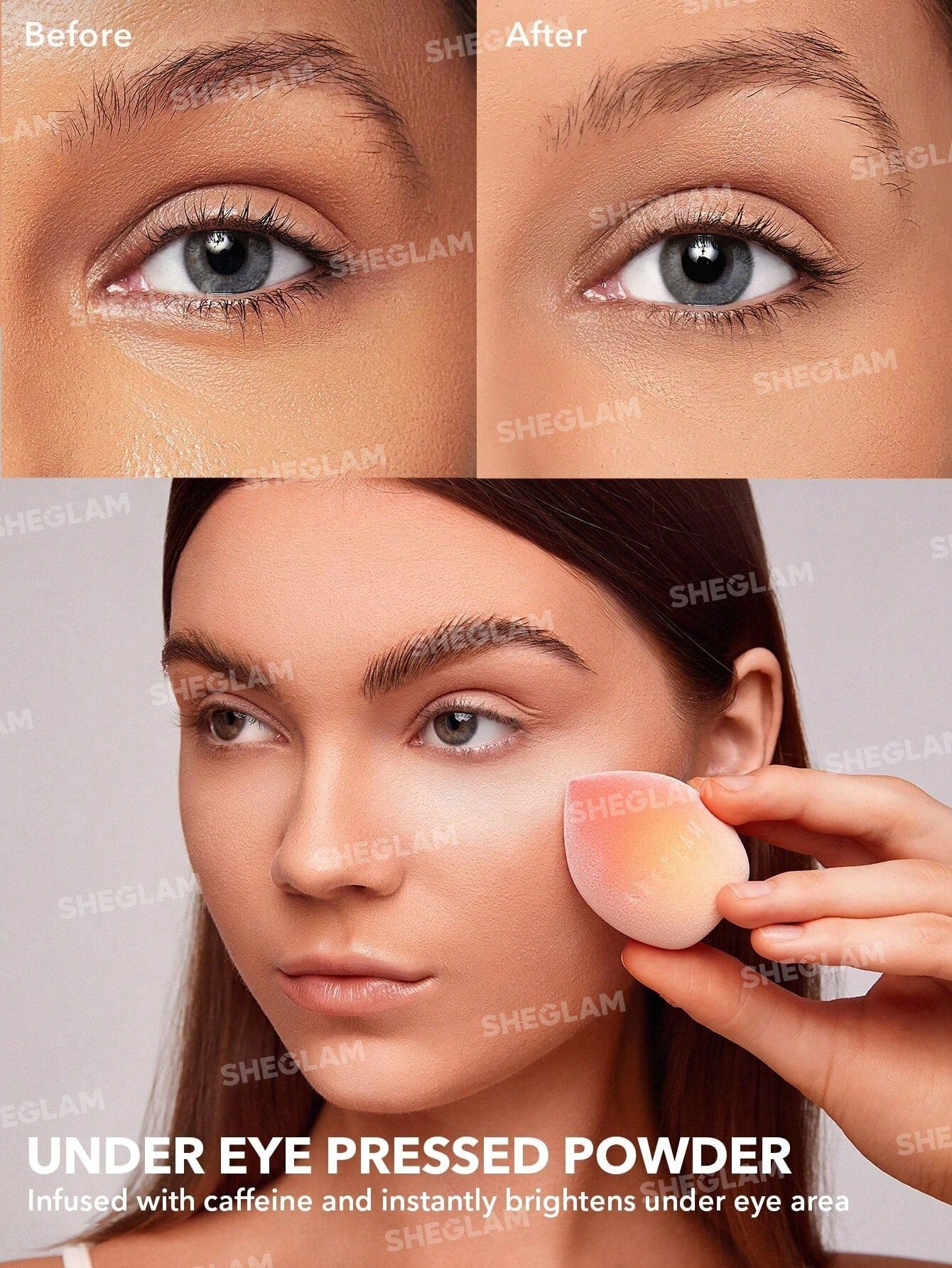 SHEGLAM - Insta-Ready Face & Under Eye Setting Powder Duo Translucent