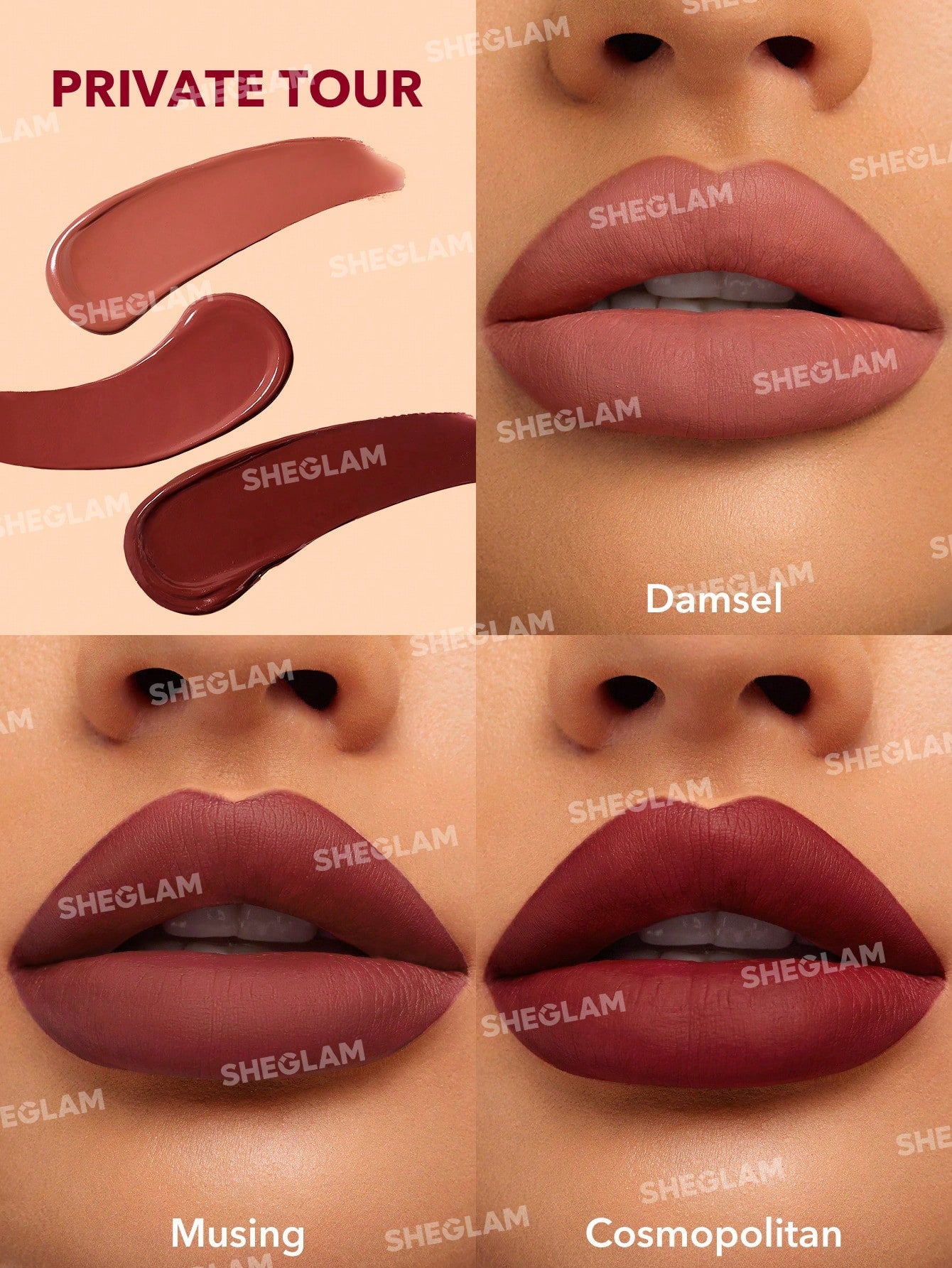 SHEGLAM - Matte Allure Mini Liquid Lipstick Set Private Tour