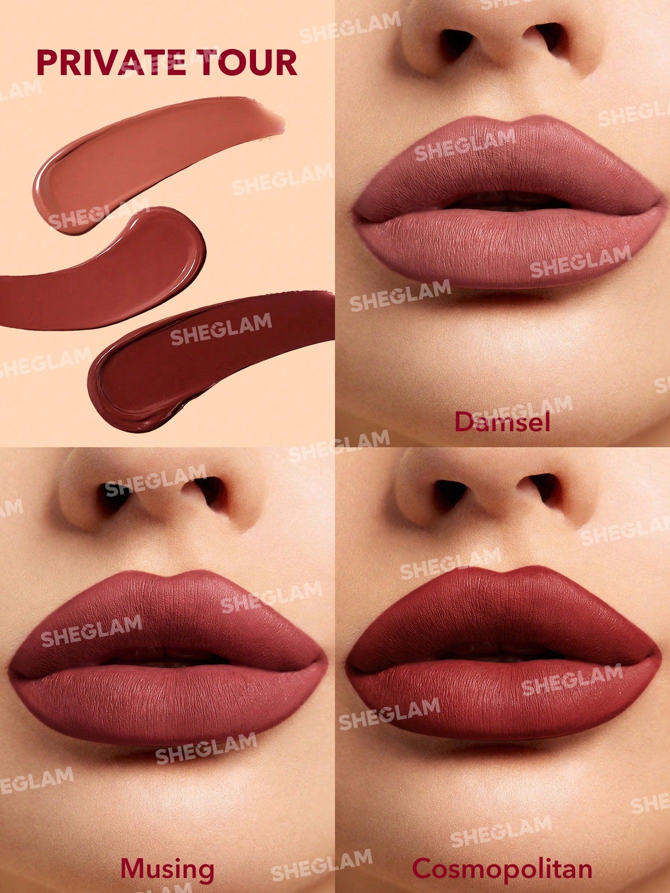 SHEGLAM - Matte Allure Mini Liquid Lipstick Set Private Tour