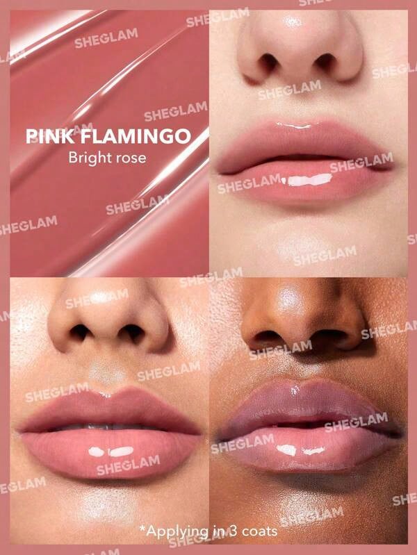 شيغلام - بوت بيرفكت Shine Lip Pink Flamingo
