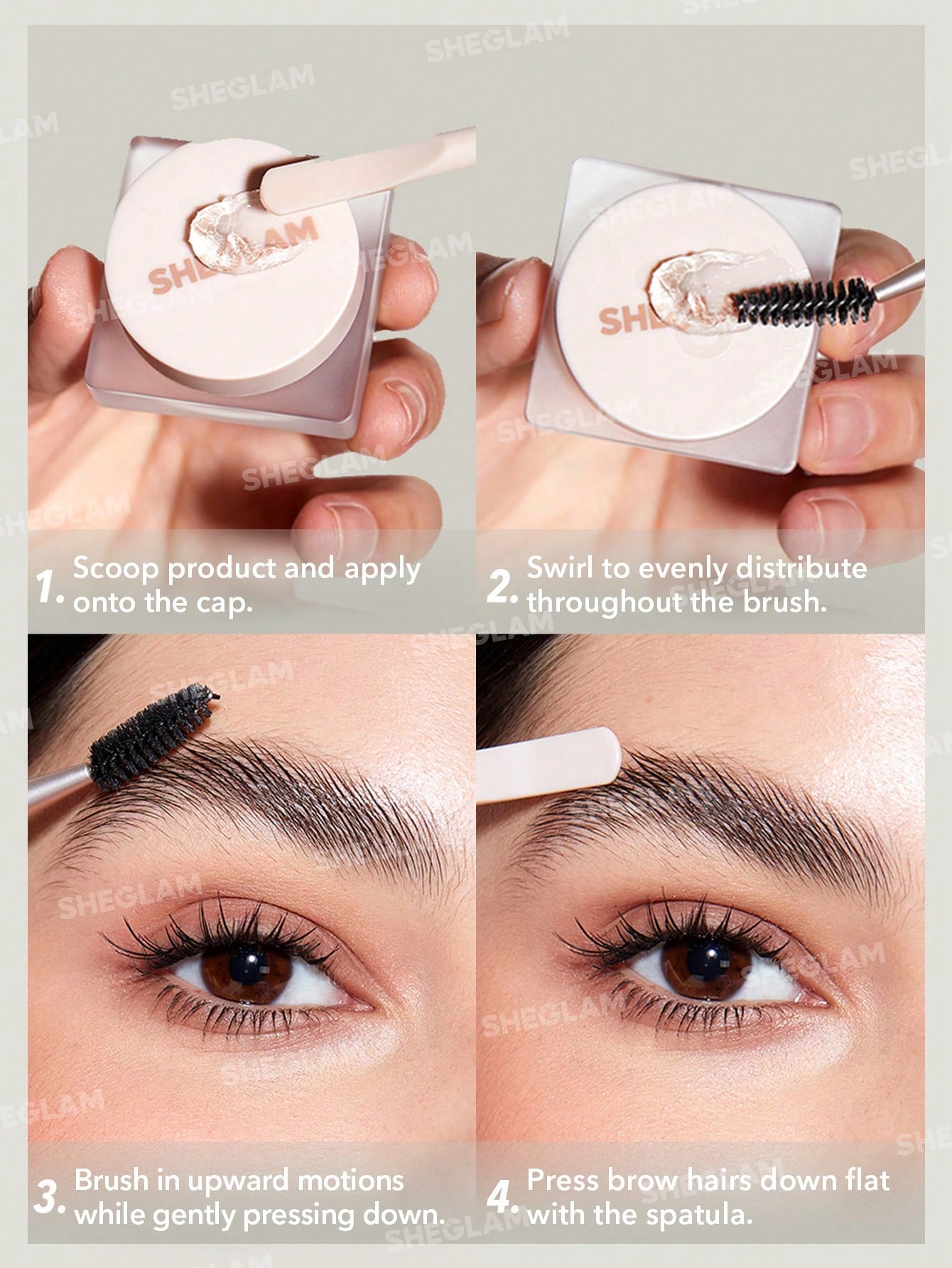 SHEGLAM - Set Me Up Brow Hold Crystal Clear