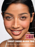 SHEGLAM - Sweet Cheeks Blush Trio SunSet Cruise