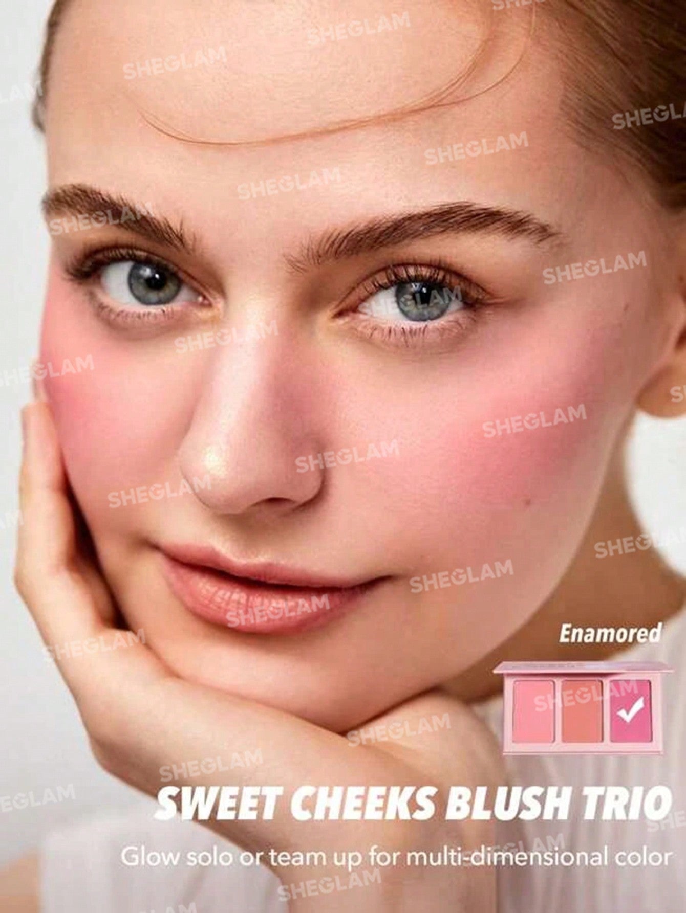SHEGLAM - Sweet Cheeks Blush Trio Enamored