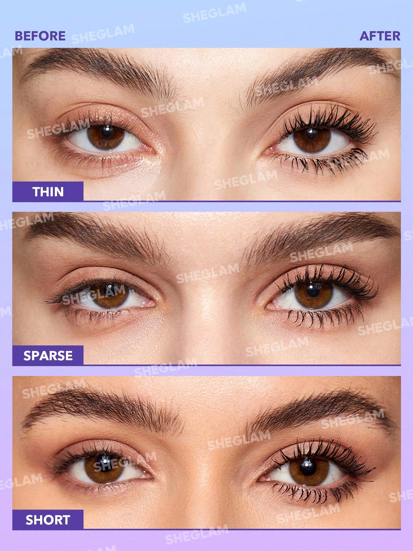 شيغلام - Flutter Wink Volumizing ماسكارا-أسود