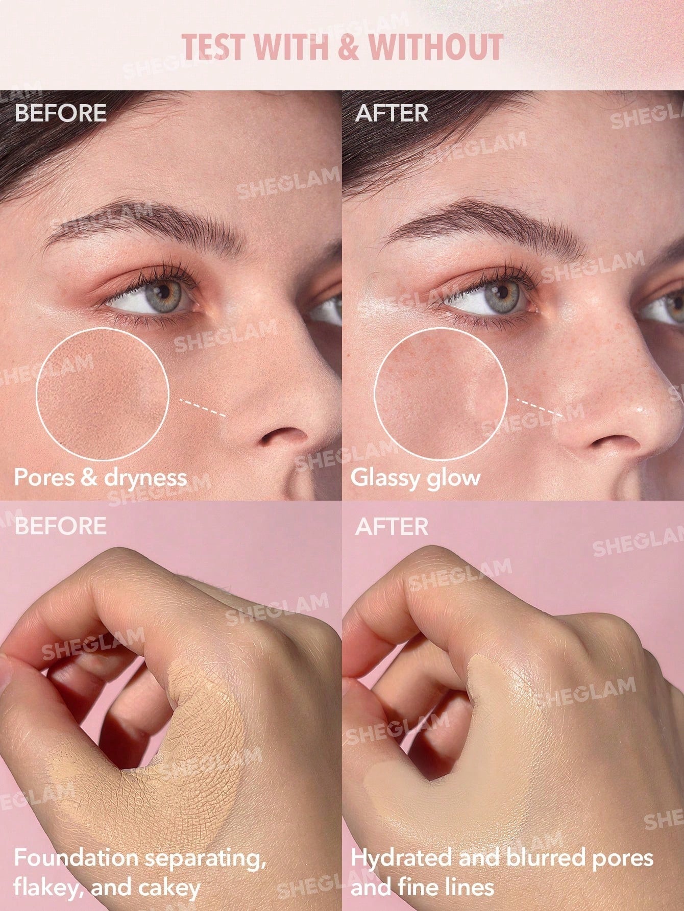 SHEGLAM - Love Dive At First Sight Moisturizing Primer Baby Pink