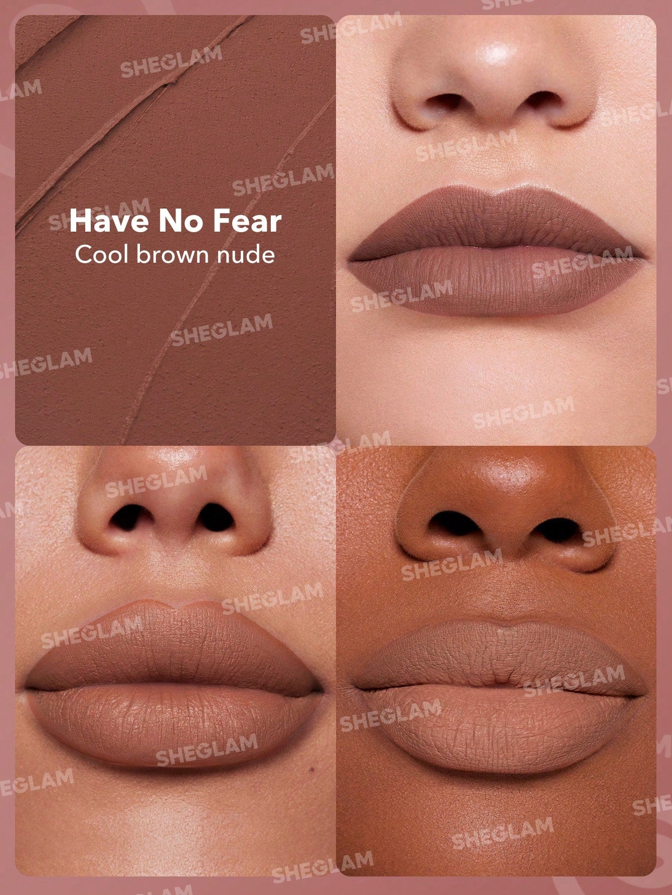 SHEGLAM - Sheglam - Dynamatte Boom Matte Lipstick Have No Fear Have No Fear