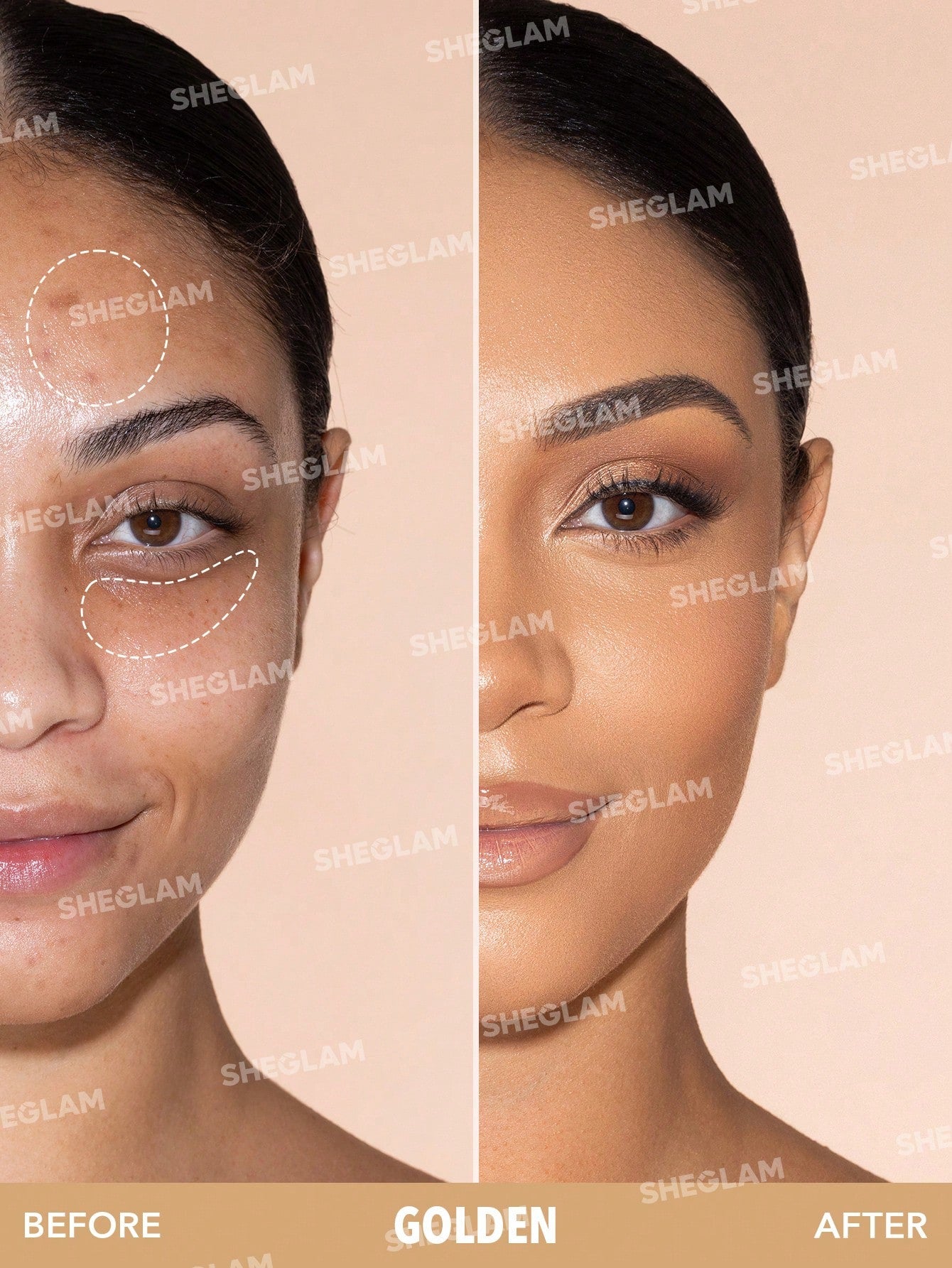 SHEGLAM - Like Magic 12HR Full Coverage Concealer Golden