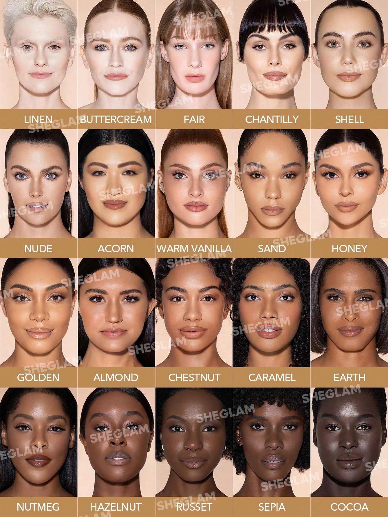 SHEGLAM - Like Magic 12HR Full Coverage Concealer Sand