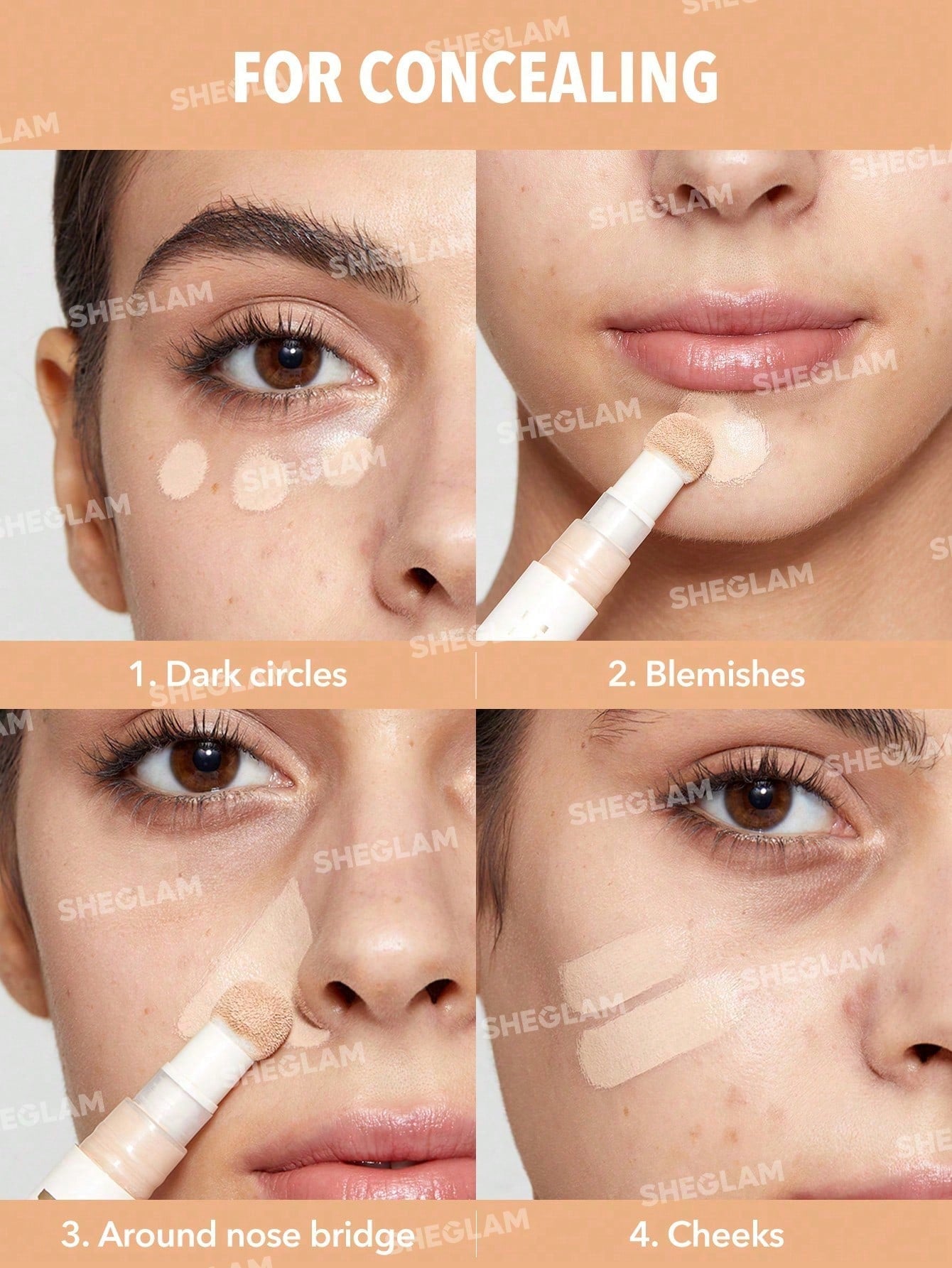 SHEGLAM - Sheglam - Complexion Boost Concealer Sand Sand