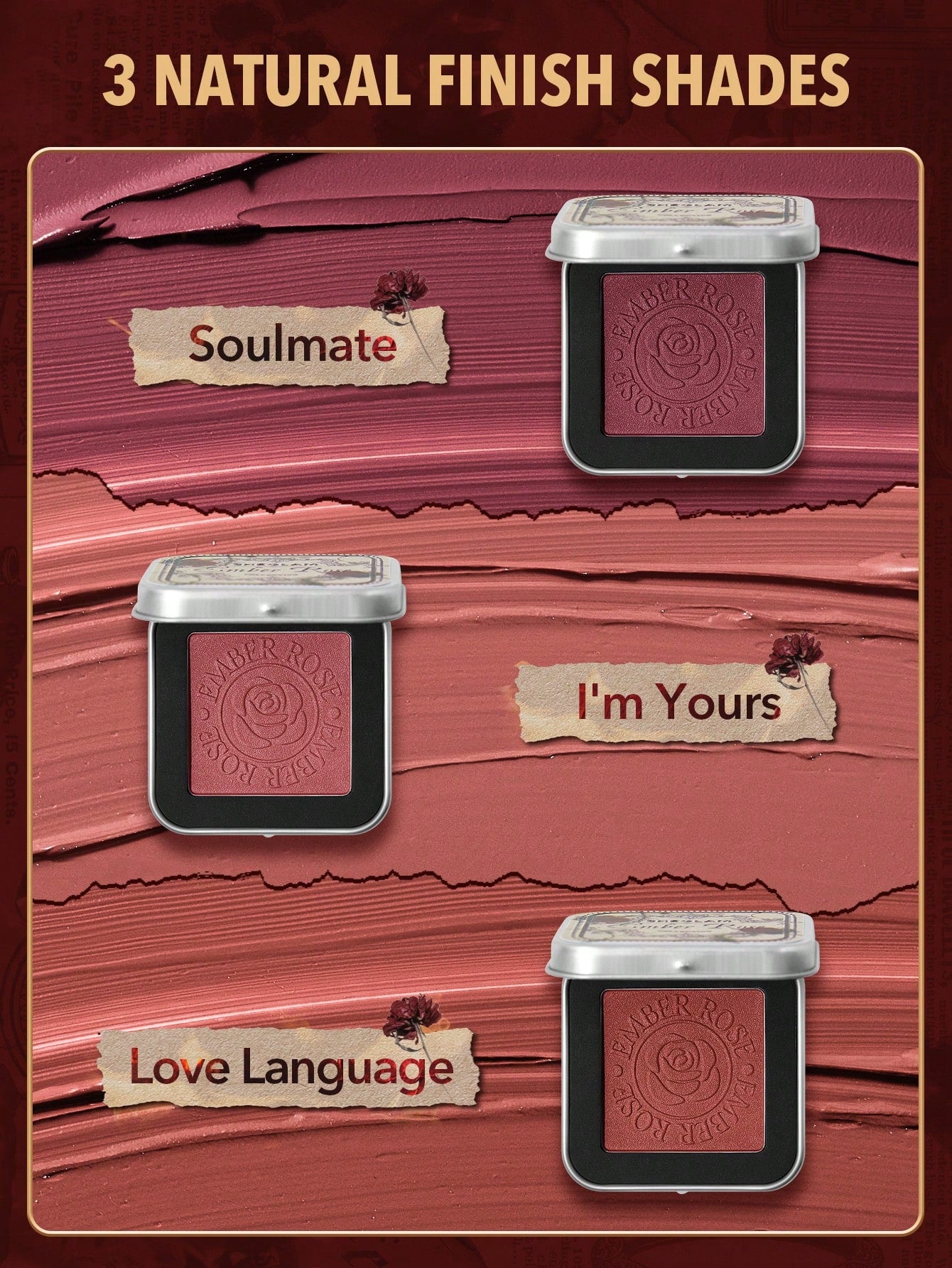 SHEGLAM - Sheglam - Ember Rose Eternal Flame Cream Blush-Love Language Love Language