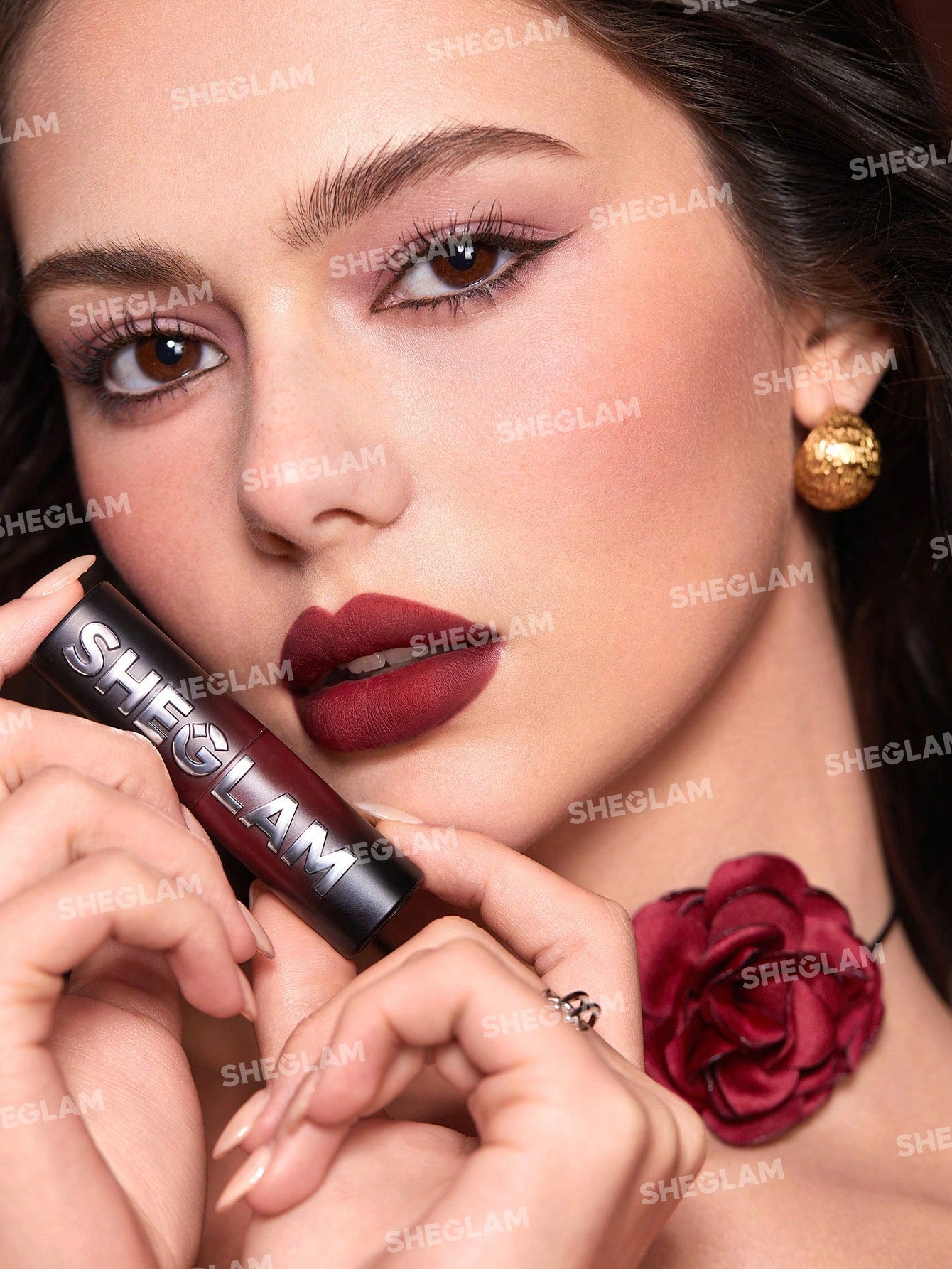 شيغلام - Dynamatte Boom Long-lasting مطفي lipstick (Ember Rose Ver.)-My Beloved