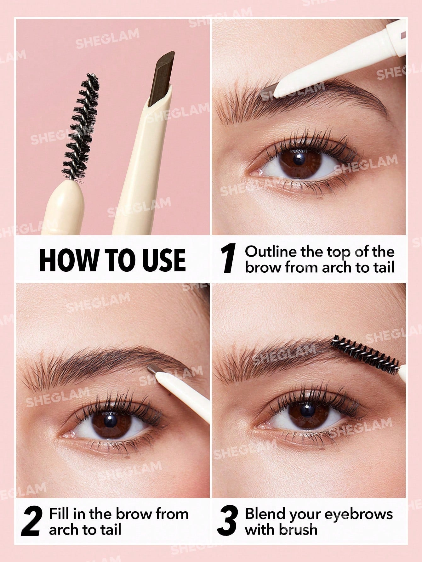 SHEGLAM - Sheglam - Better Brows Long Lasting Eyebrow Pencil Auburn Auburn