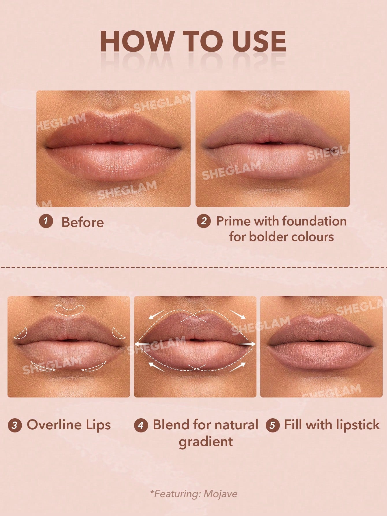 SHEGLAM - So Lippy Lip Liner-204 Momojo 204 Momojo