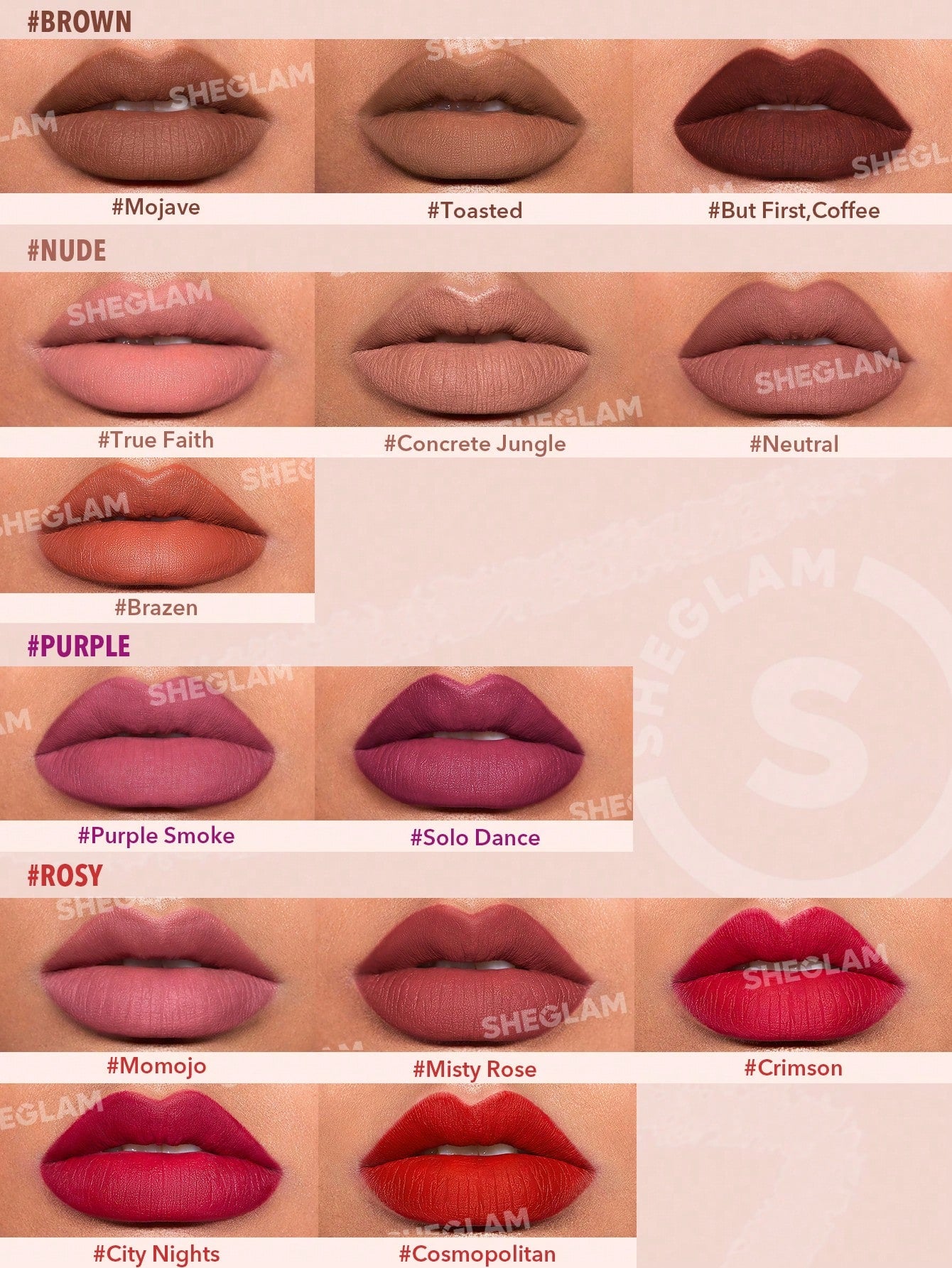 SHEGLAM - So Lippy Lip Liner-204 Momojo 204 Momojo