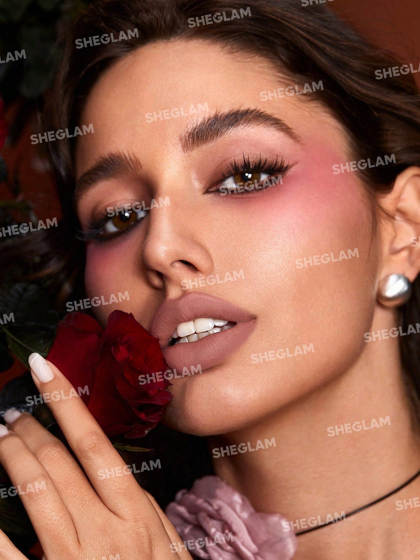 شيغلام - Dynamatte Boom Long-lasting مطفي lipstick (Ember Rose Ver.)-Passion