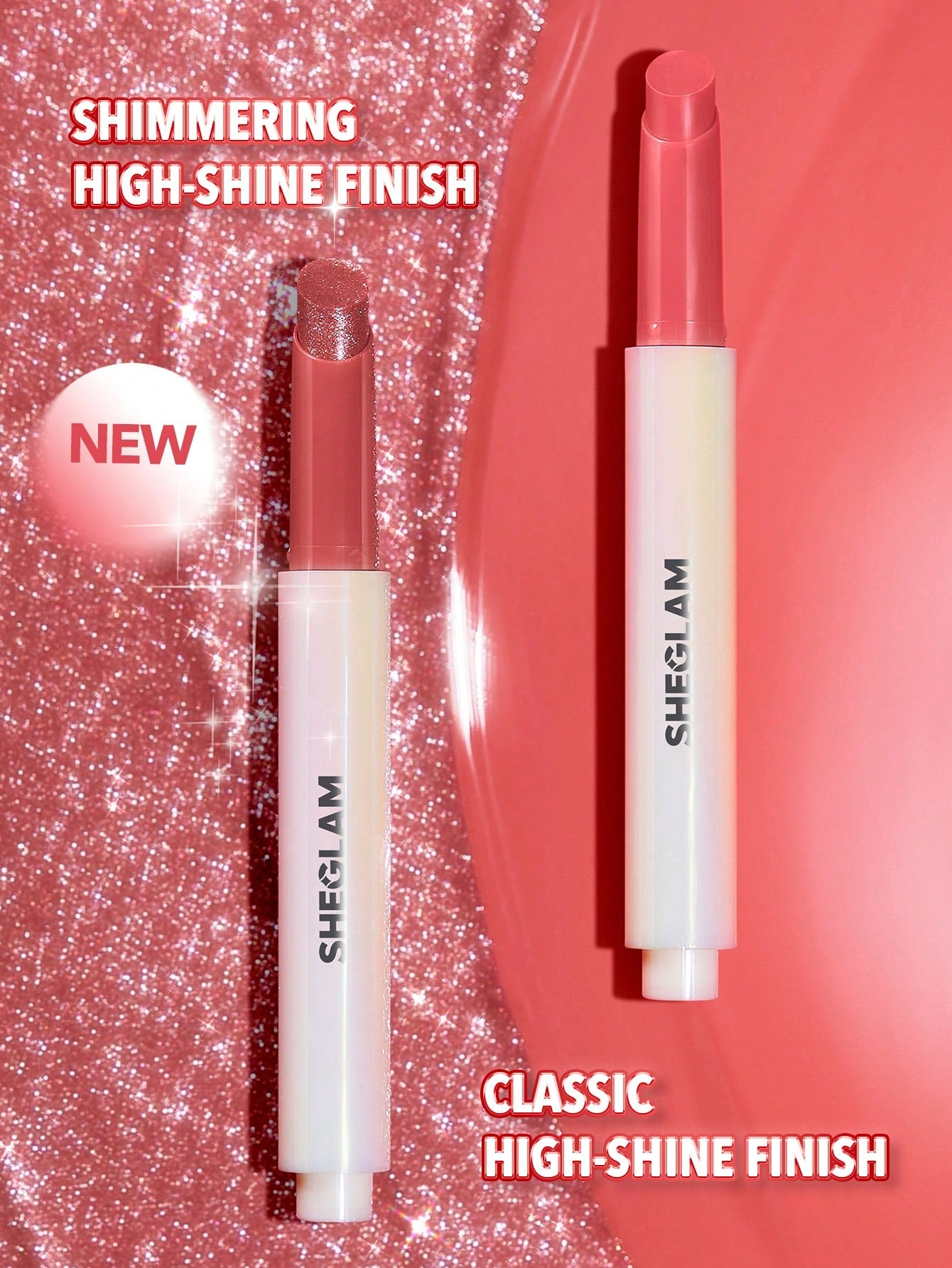 شيغلام - Pout-perfect Shimmer مكثف شفاه - Pink flamingo
