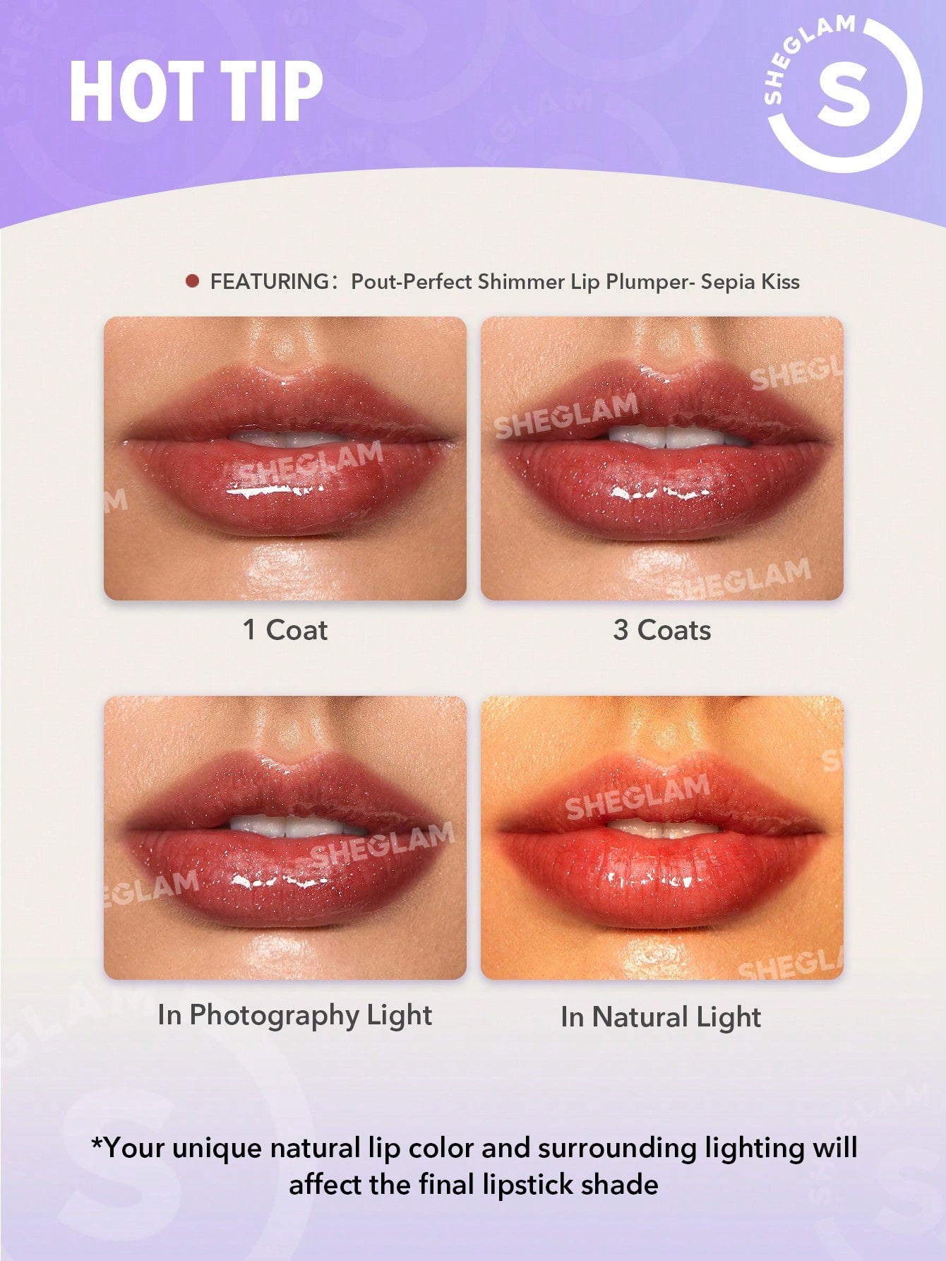 SHEGLAM - Pout-Perfect Shimmer Lip Plumper First Crush