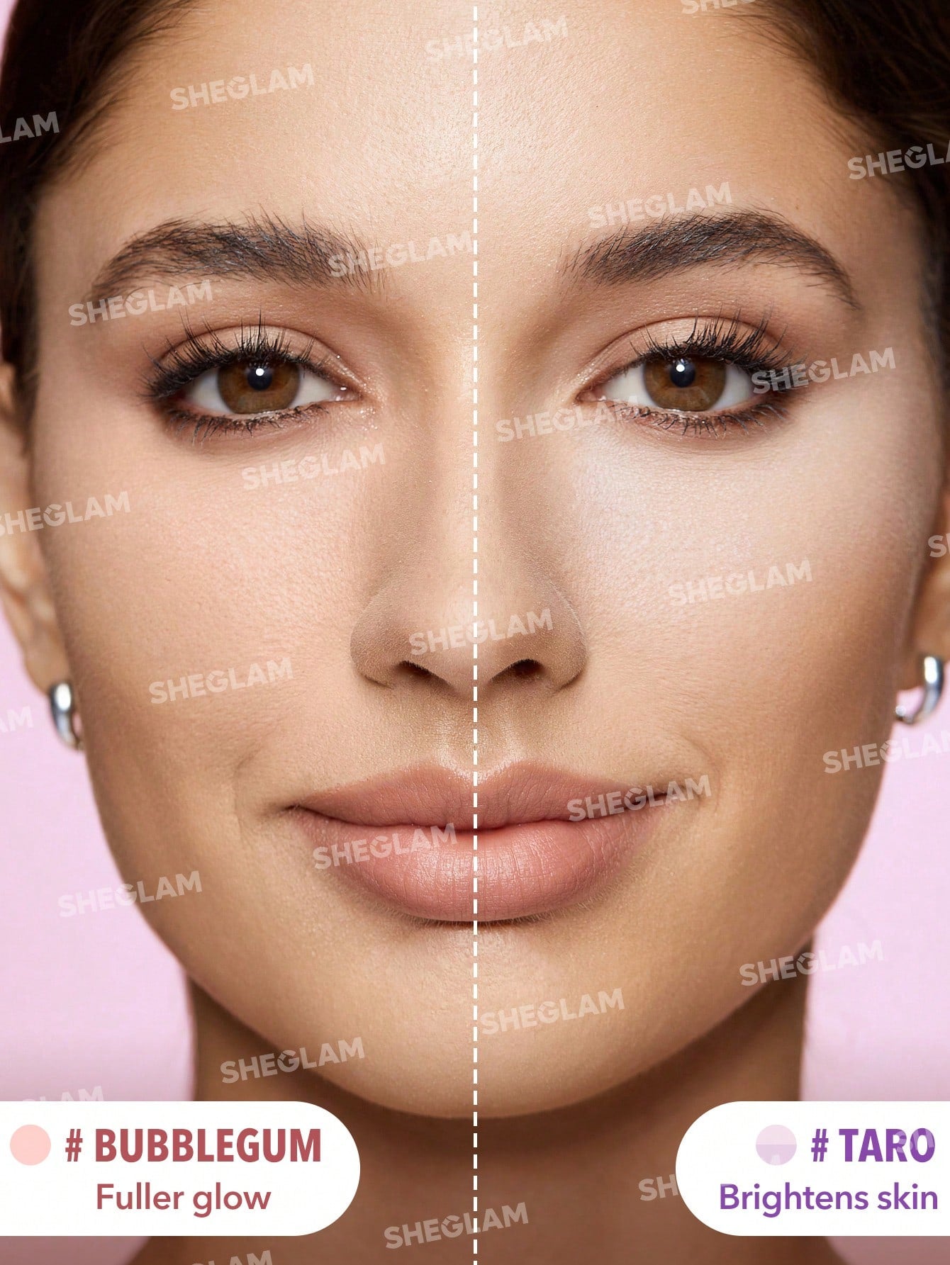 SHEGLAM - Insta-Ready Face & Under Eye Setting Powder Duo Taro