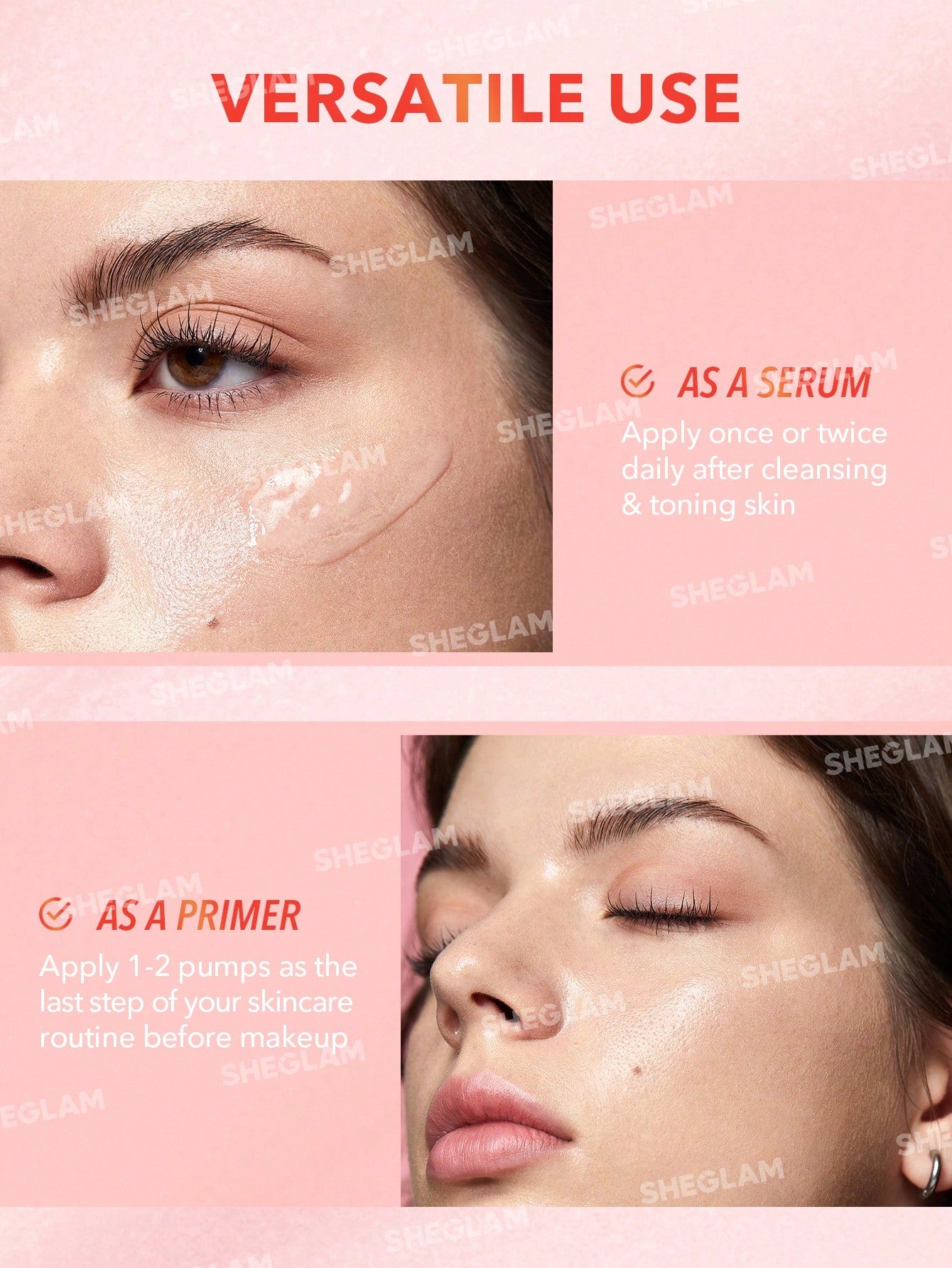 SHEGLAM - SHEGLAM - Primer  Melon Melt Niacinamide Serum Primer