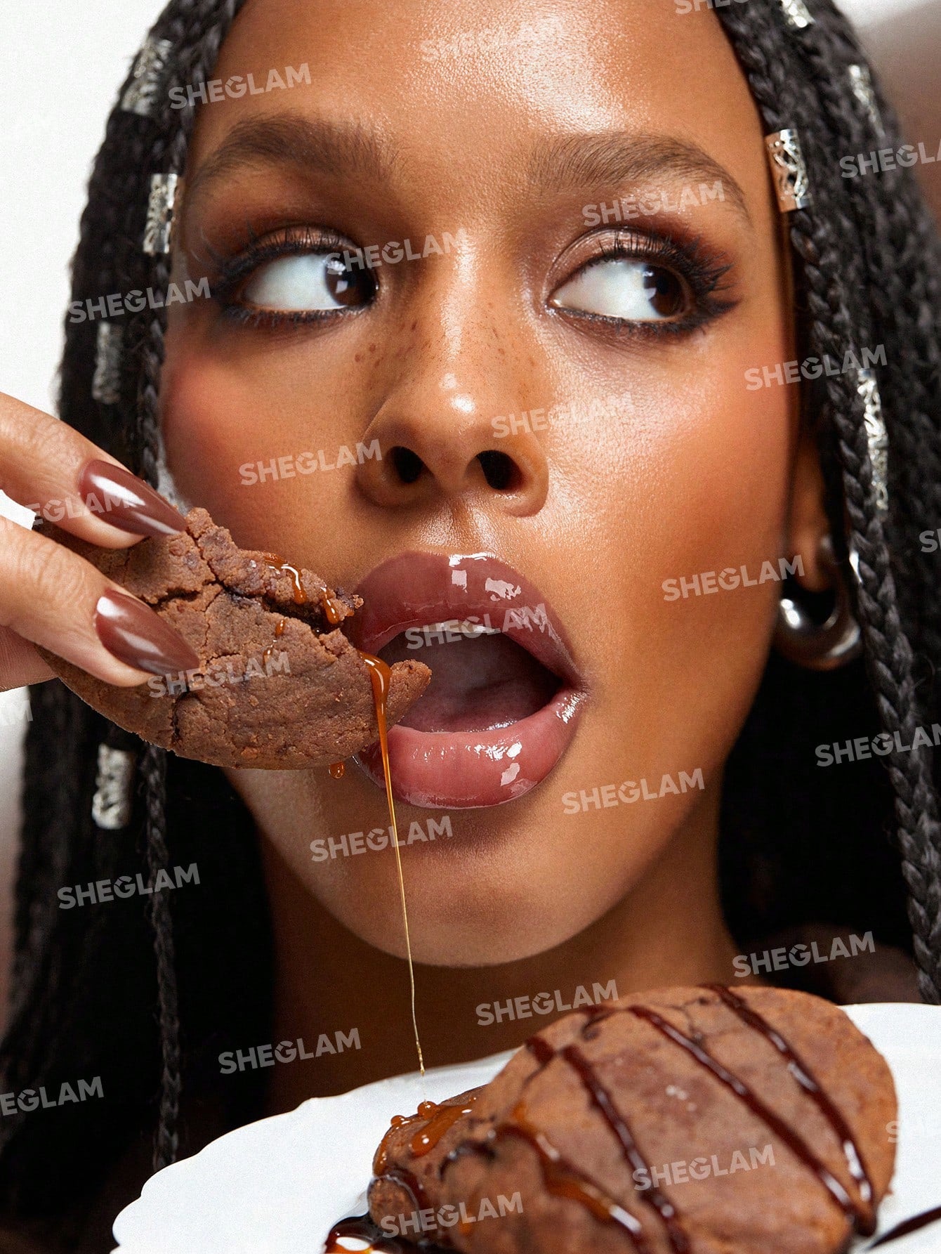 SHEGLAM - Crystal Glaze Moisturizing Lip Gloss Cocoa Cookie