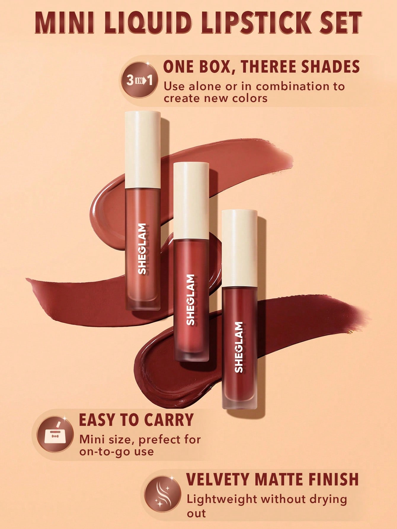 SHEGLAM - Matte Allure Mini Liquid Lipstick Set Private Tour