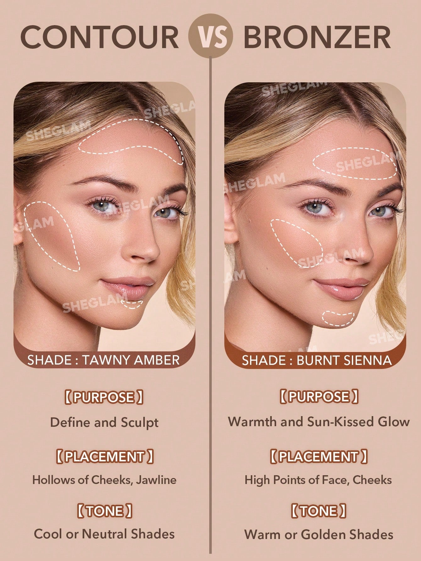 SHEGLAM - Sun Sculpt Liquid Contour Warm Honey
