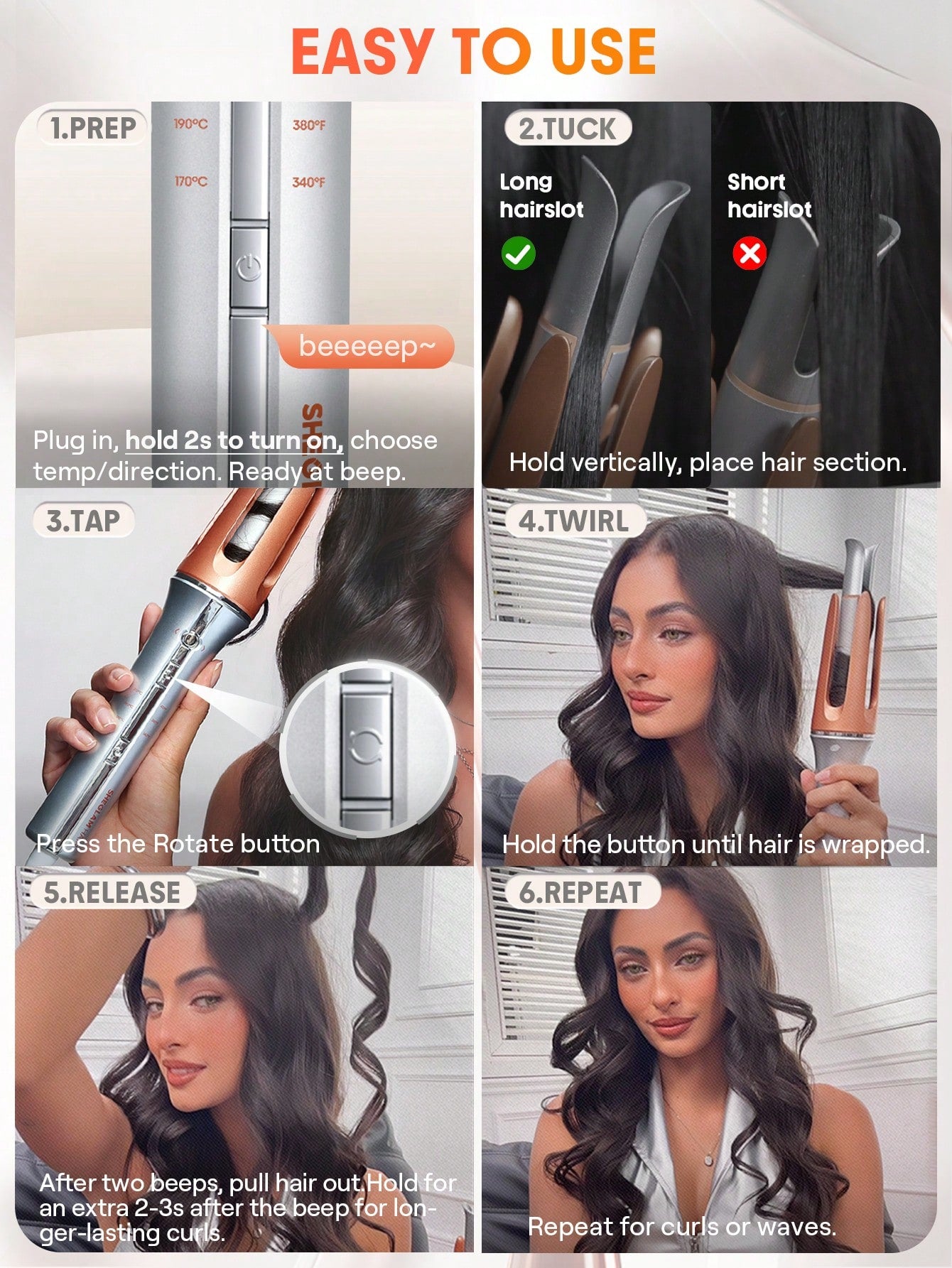 SHEGLAM - It-Curl One-Touch Instant Curler-Default Default