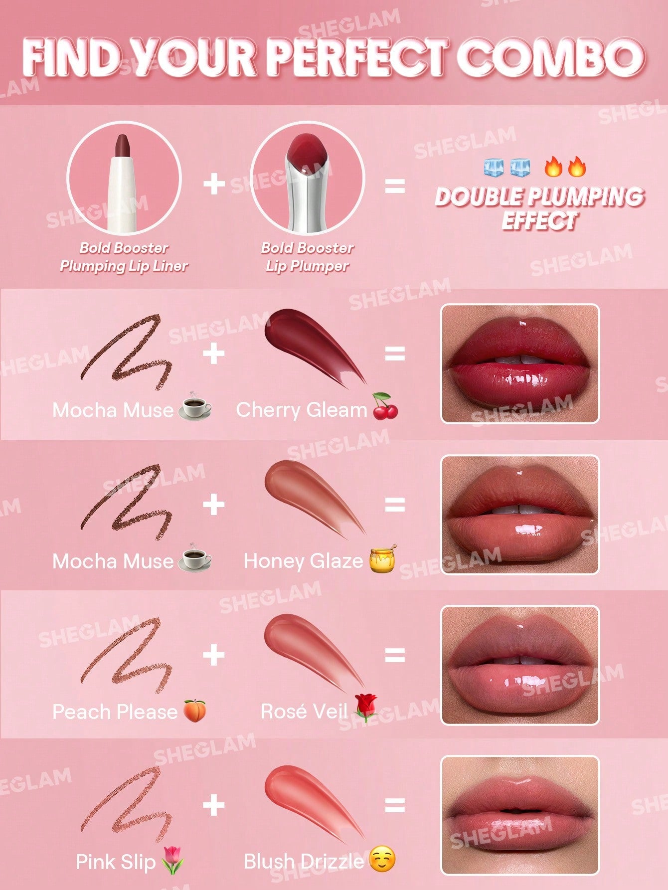 SHEGLAM - Bold Booster Lip Plumper-Toffee Kiss Toffee Kiss