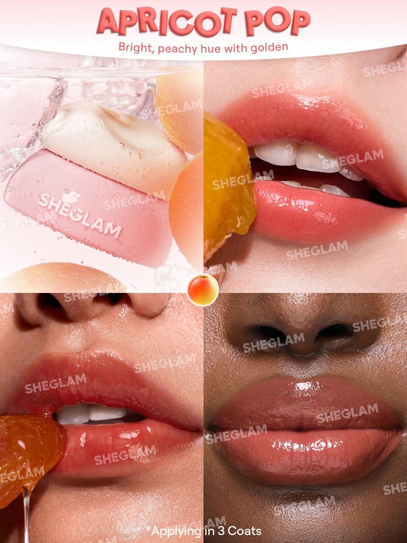 SHEGLAM - Hydra Jelly Pocket Lip Jam Apricot Pop
