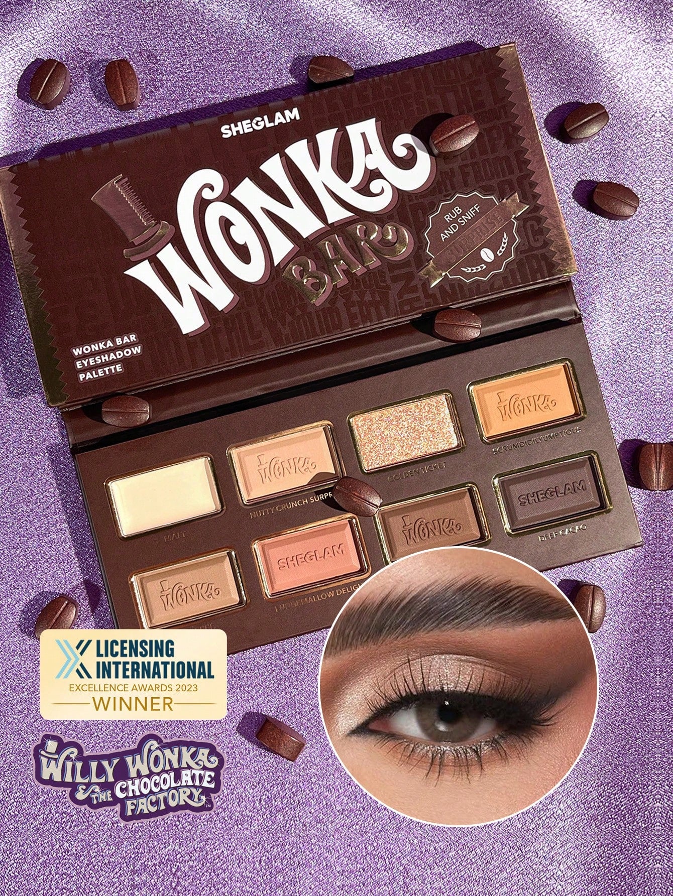 SHEGLAM - Wonka Bar Eyeshadow Palette Multicolor