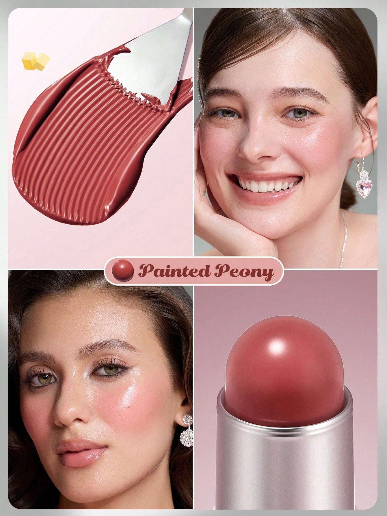 SHEGLAM - Sheglam - Buttery Bliss Blush Stick-Painted Peony Painted Peony