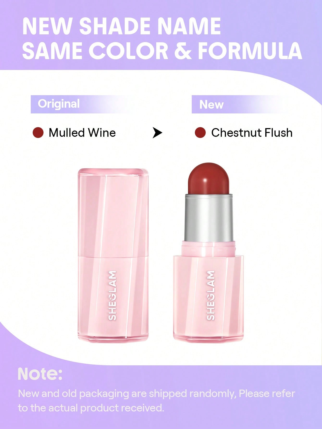 شيغلام - Buttery Bliss Blush Stick-Rose Ritual