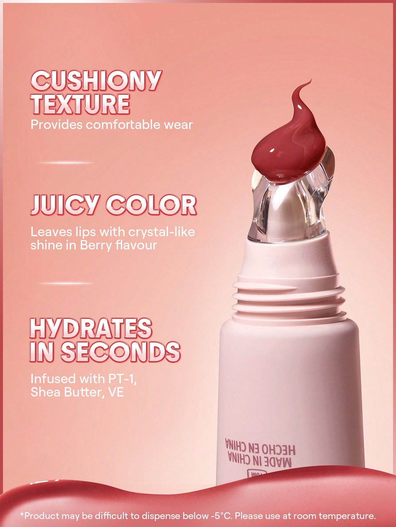 SHEGLAM - Crystal Glaze Moisturizing Lip Care Berry Smoothie